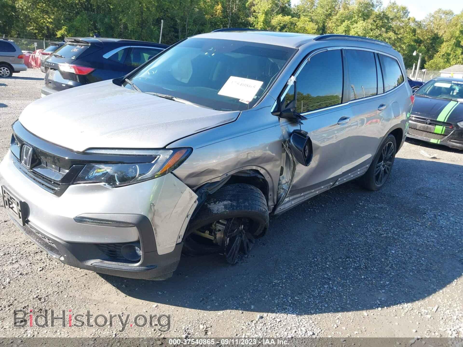 2021 HONDA PILOT - VIN: 5FNYF6H23MB077785 - Фото 2