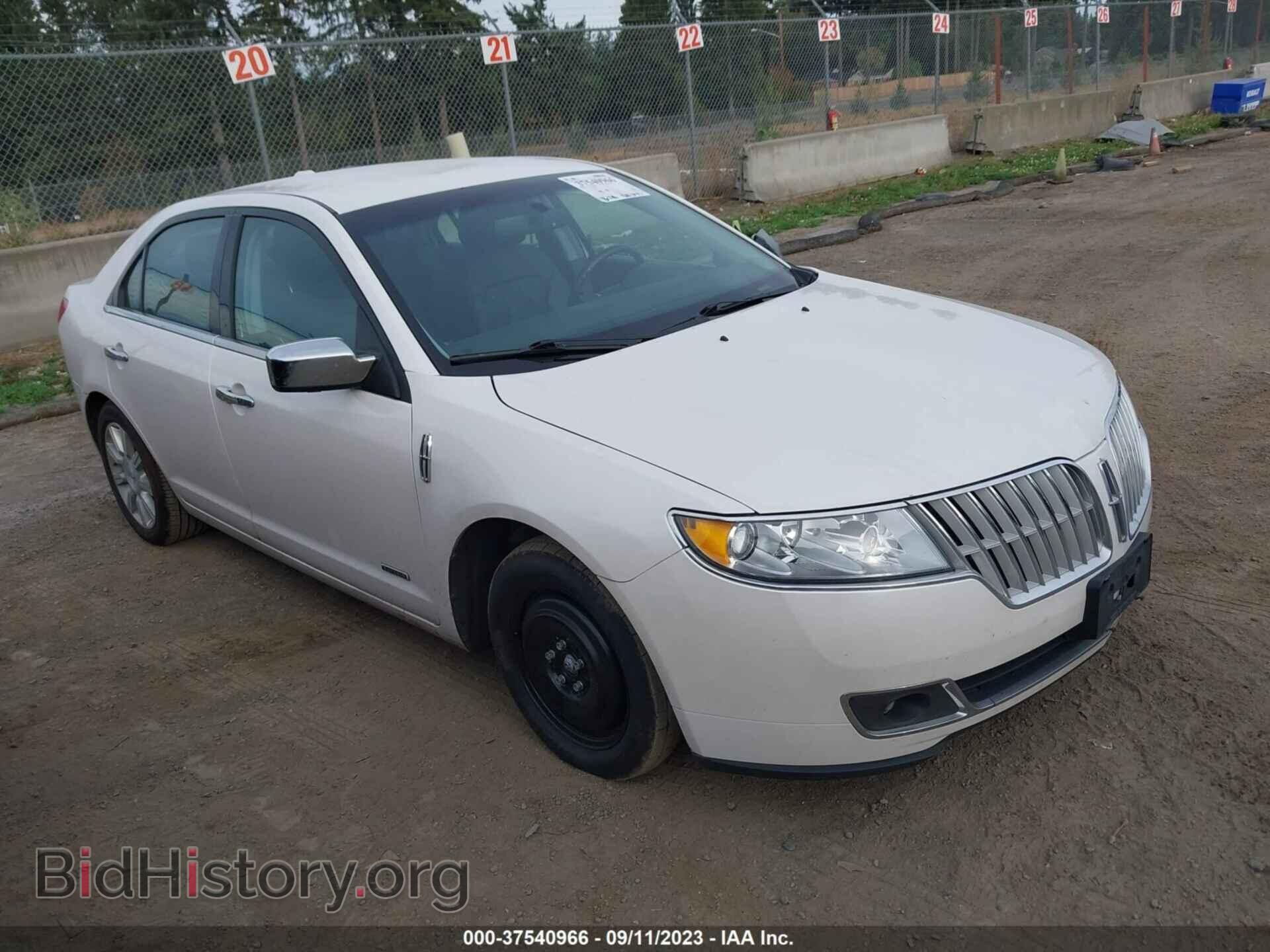 Фотография 3LNDL2L32CR839061 - LINCOLN MKZ 2012