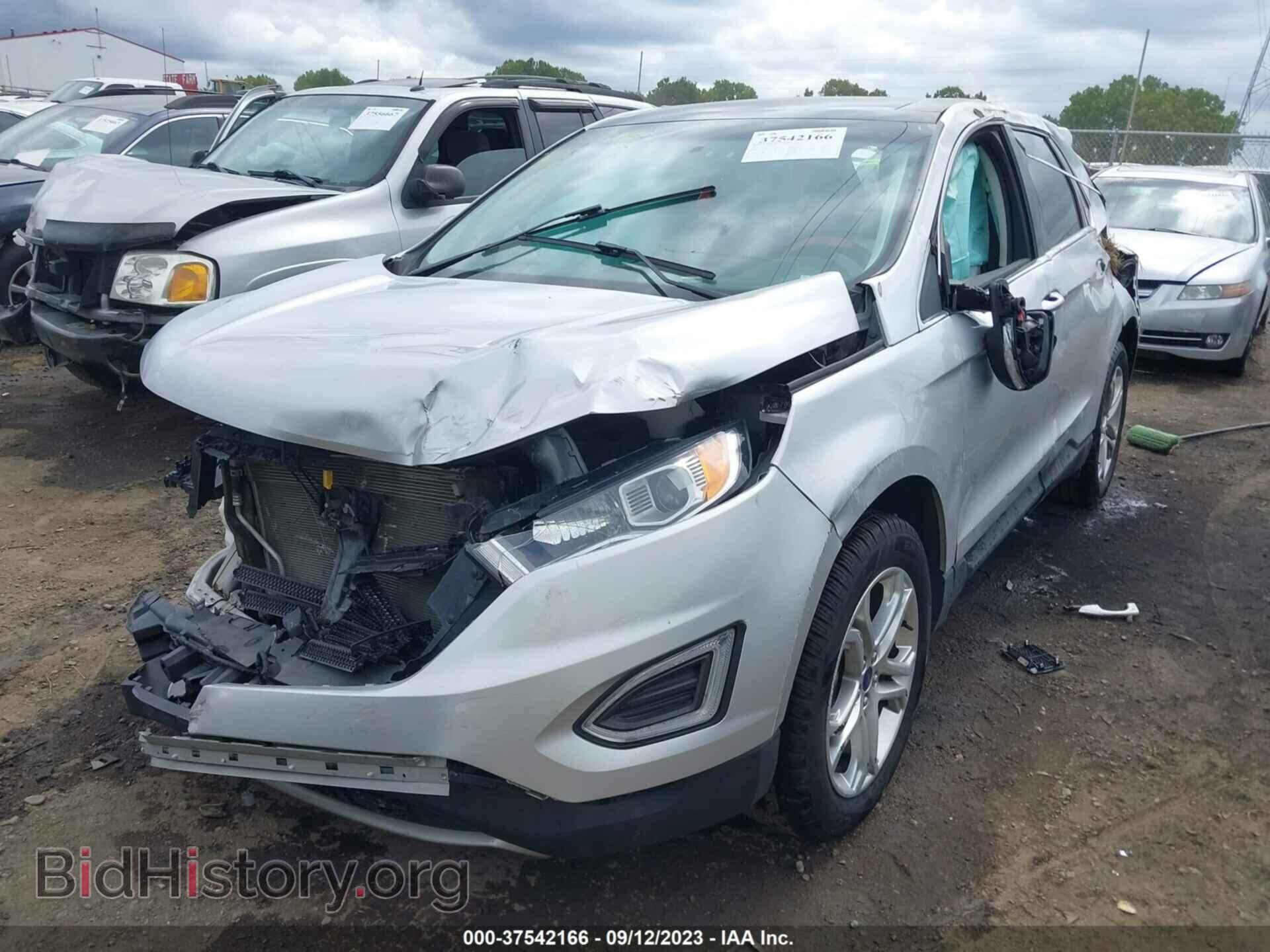 2018 FORD EDGE - VIN: 2FMPK3K96JBB19687 - Фото 2