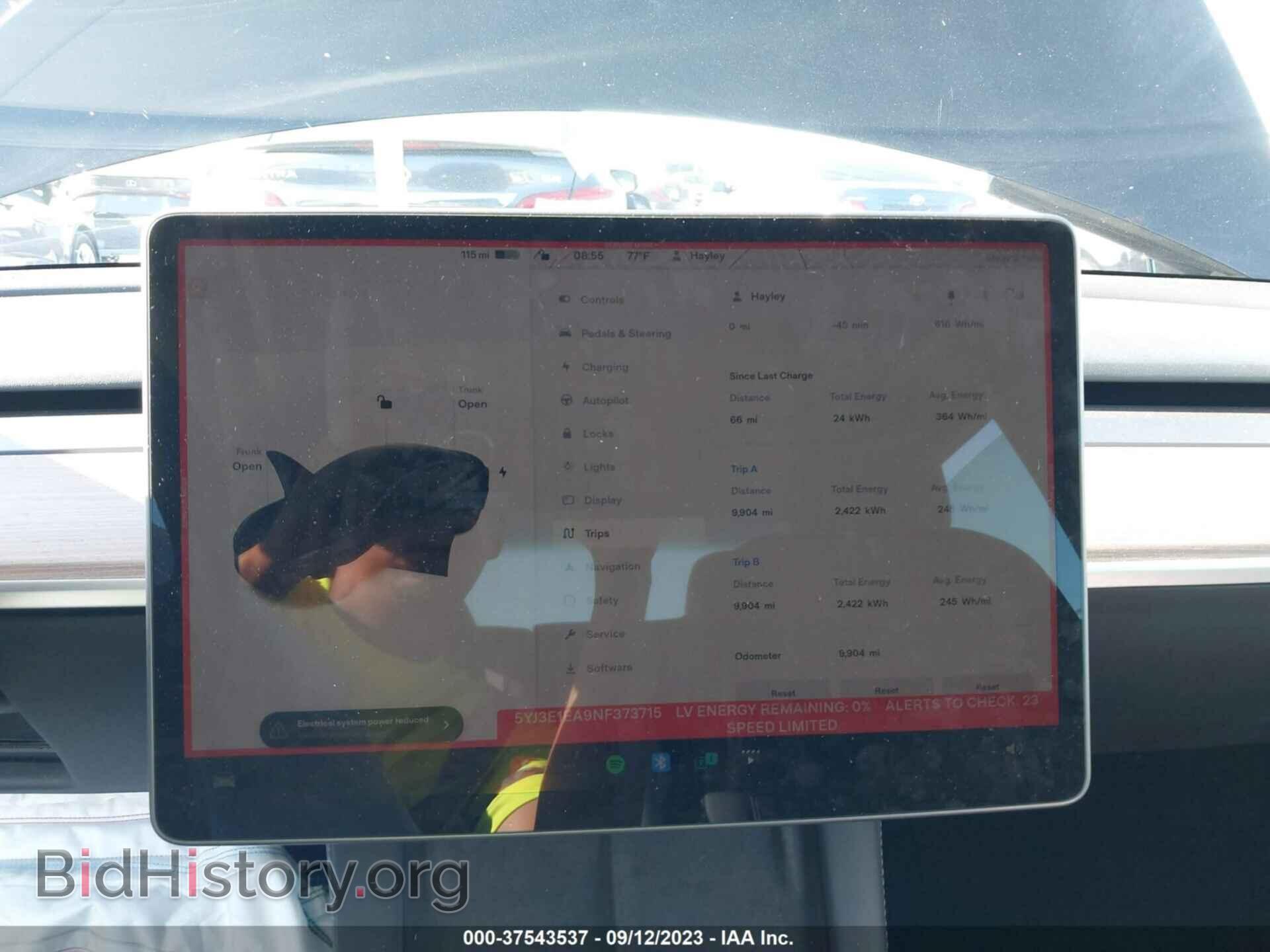 2022 TESLA MODEL 3 - VIN: 5YJ3E1EA9NF373715 - Photo 18