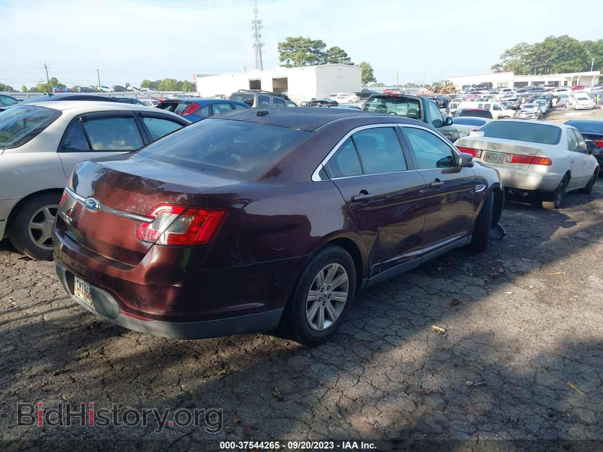 2012 FORD TAURUS - VIN: 1FAHP2DW0CG122285 - Фото 4