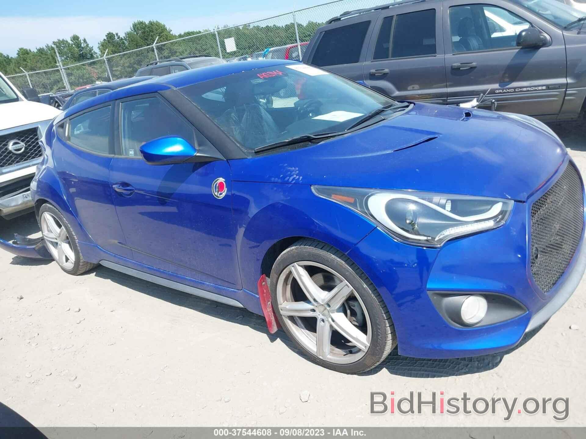 Photo KMHTC6AE7EU198749 - HYUNDAI VELOSTER 2014