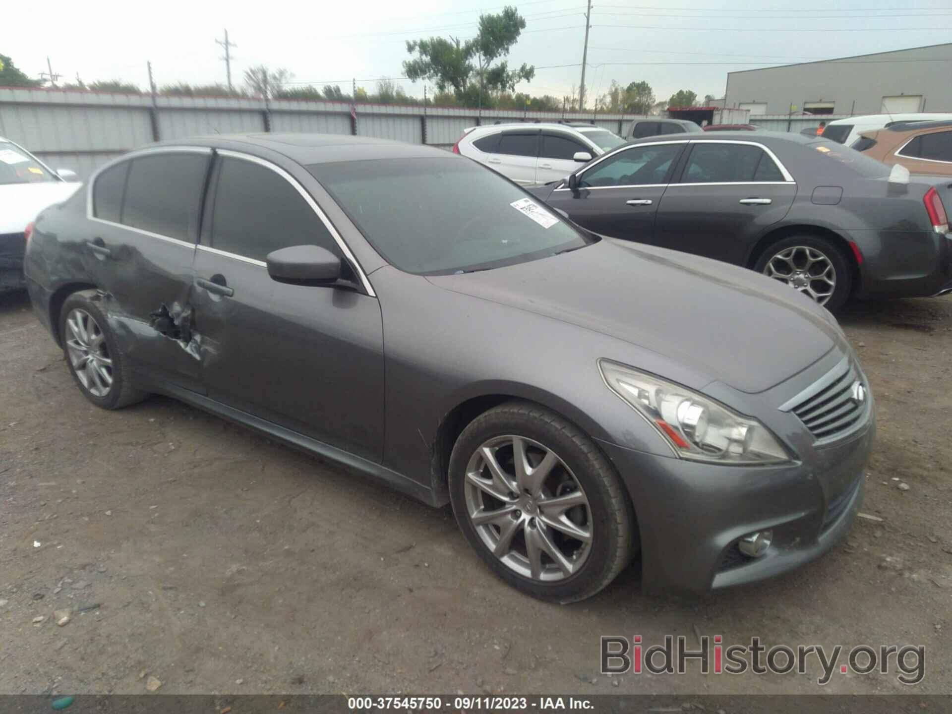 Photo JN1CV6AR1DM752371 - INFINITI G37 SEDAN 2013