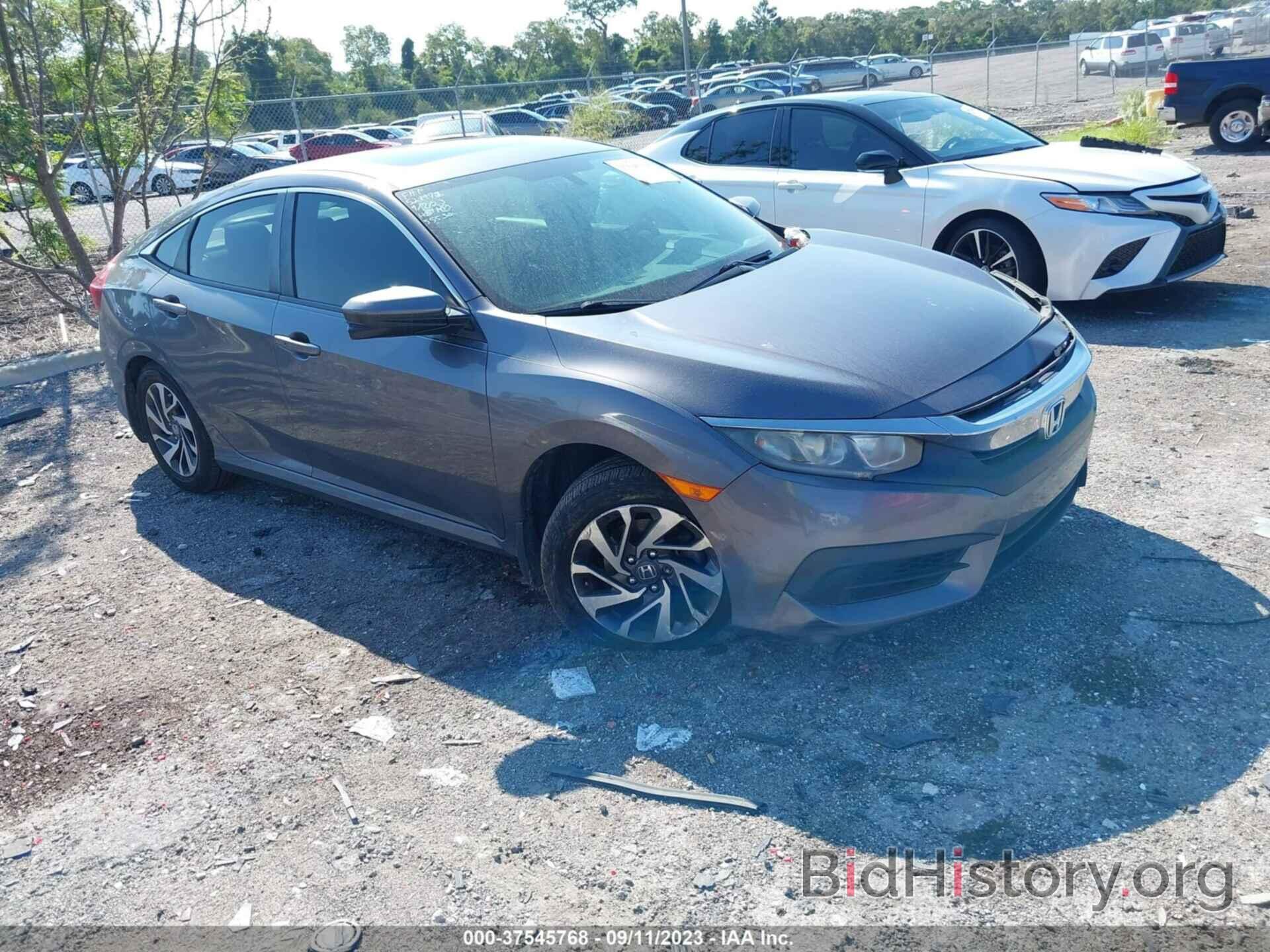 Photo 19XFC2F74GE055456 - HONDA CIVIC SEDAN 2016