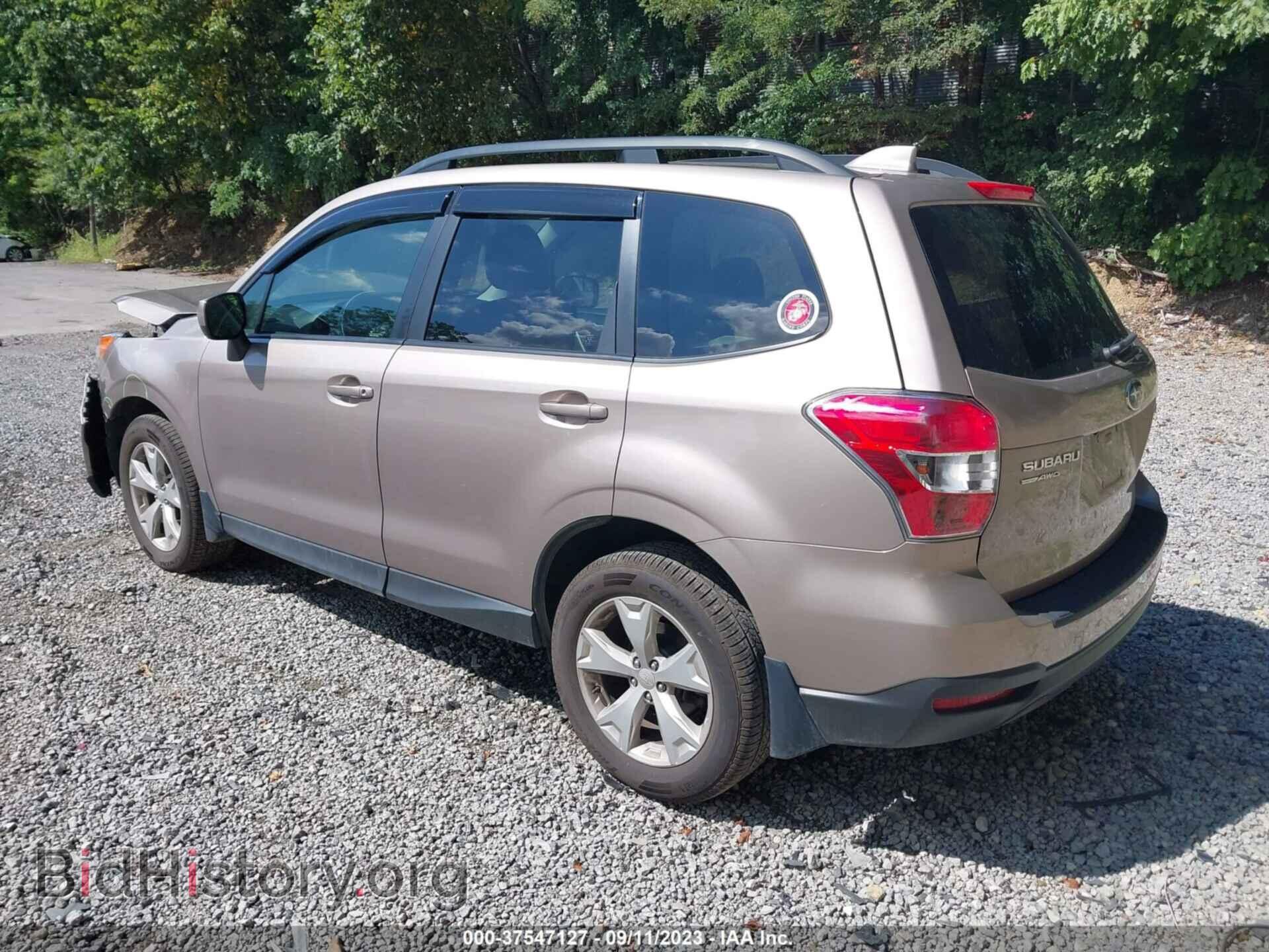 2016 SUBARU FORESTER - VIN: JF2SJADC4GH427601 - Фото 3