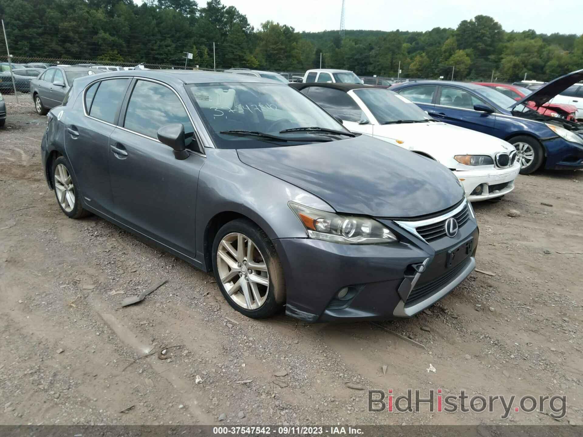 Photo JTHKD5BH4E2180820 - LEXUS CT 200H 2014