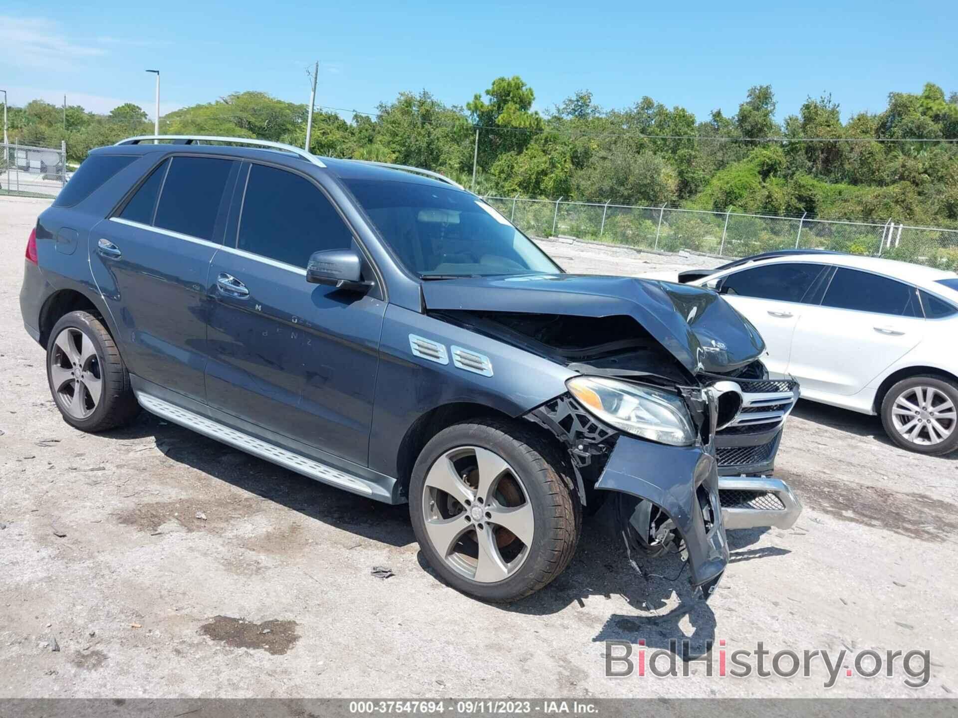 Photo 4JGDA5JB9GA764831 - MERCEDES-BENZ GLE 2016