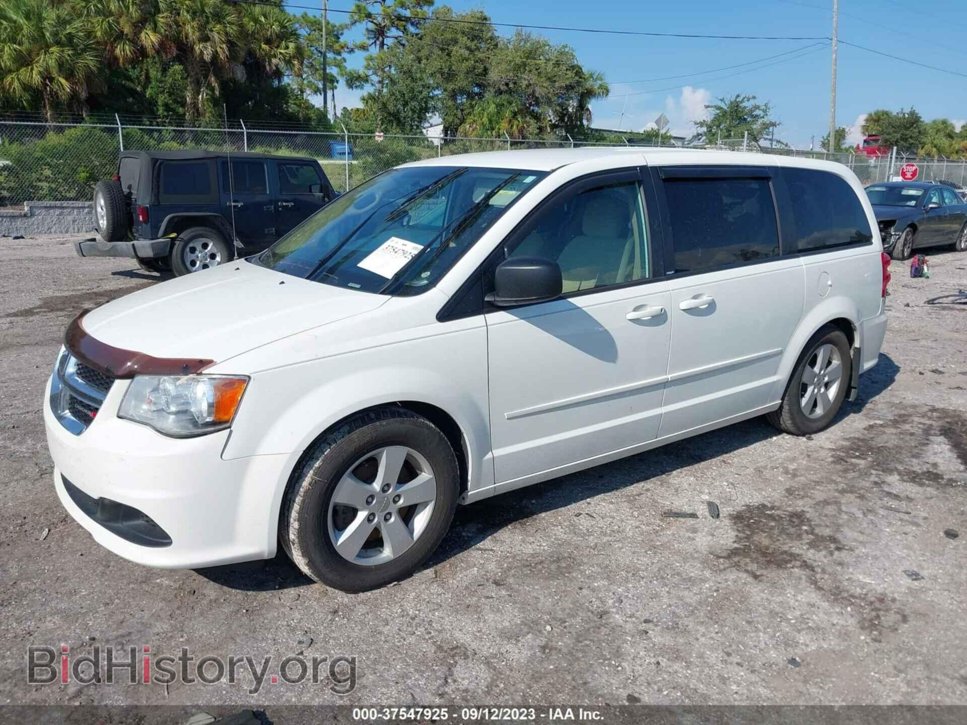 2013 DODGE GRAND CARAVAN - VIN: 2C4RDGBG8DR736338 - Фото 2