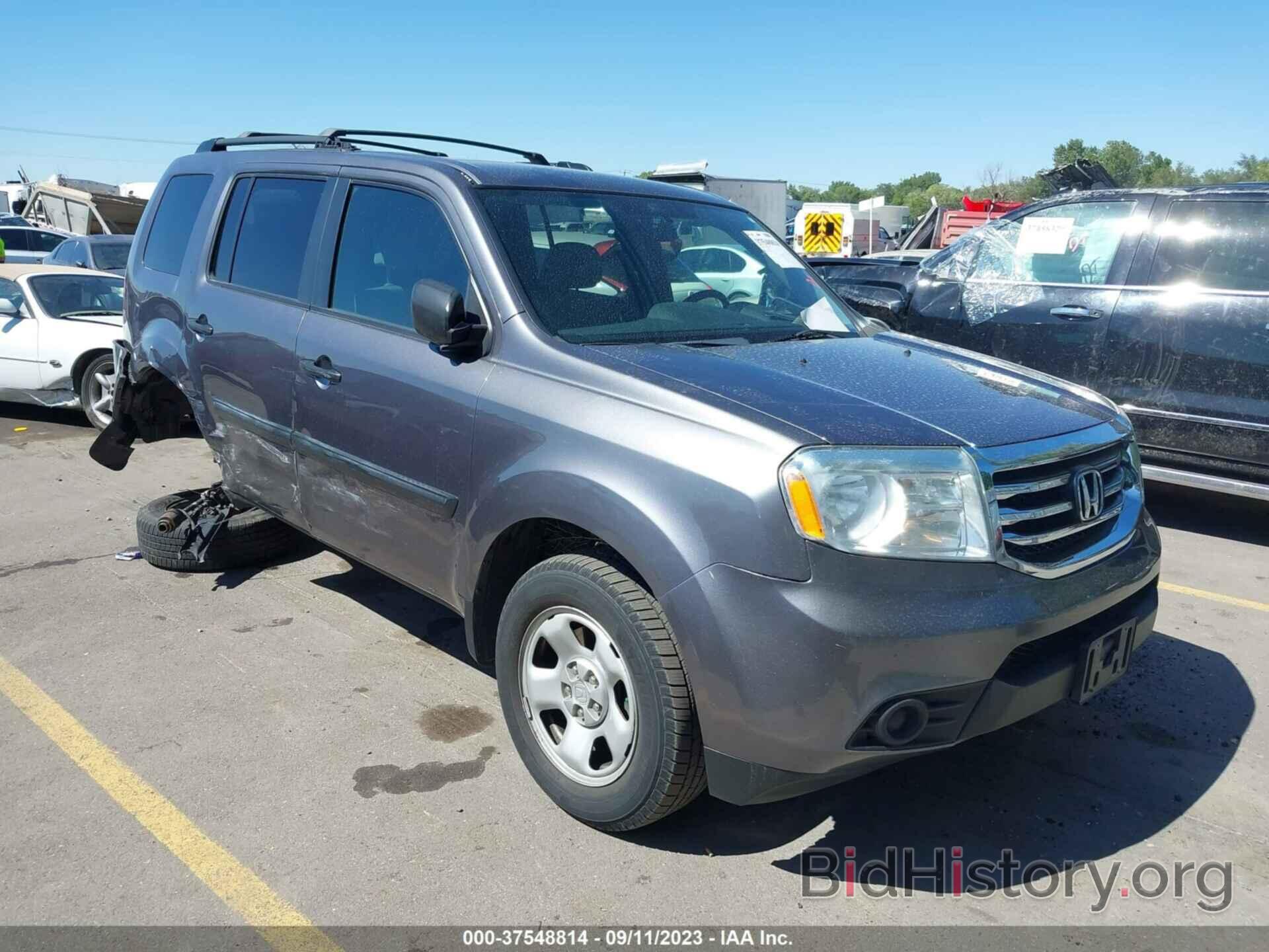 Фотография 5FNYF4H25FB026134 - HONDA PILOT 2015