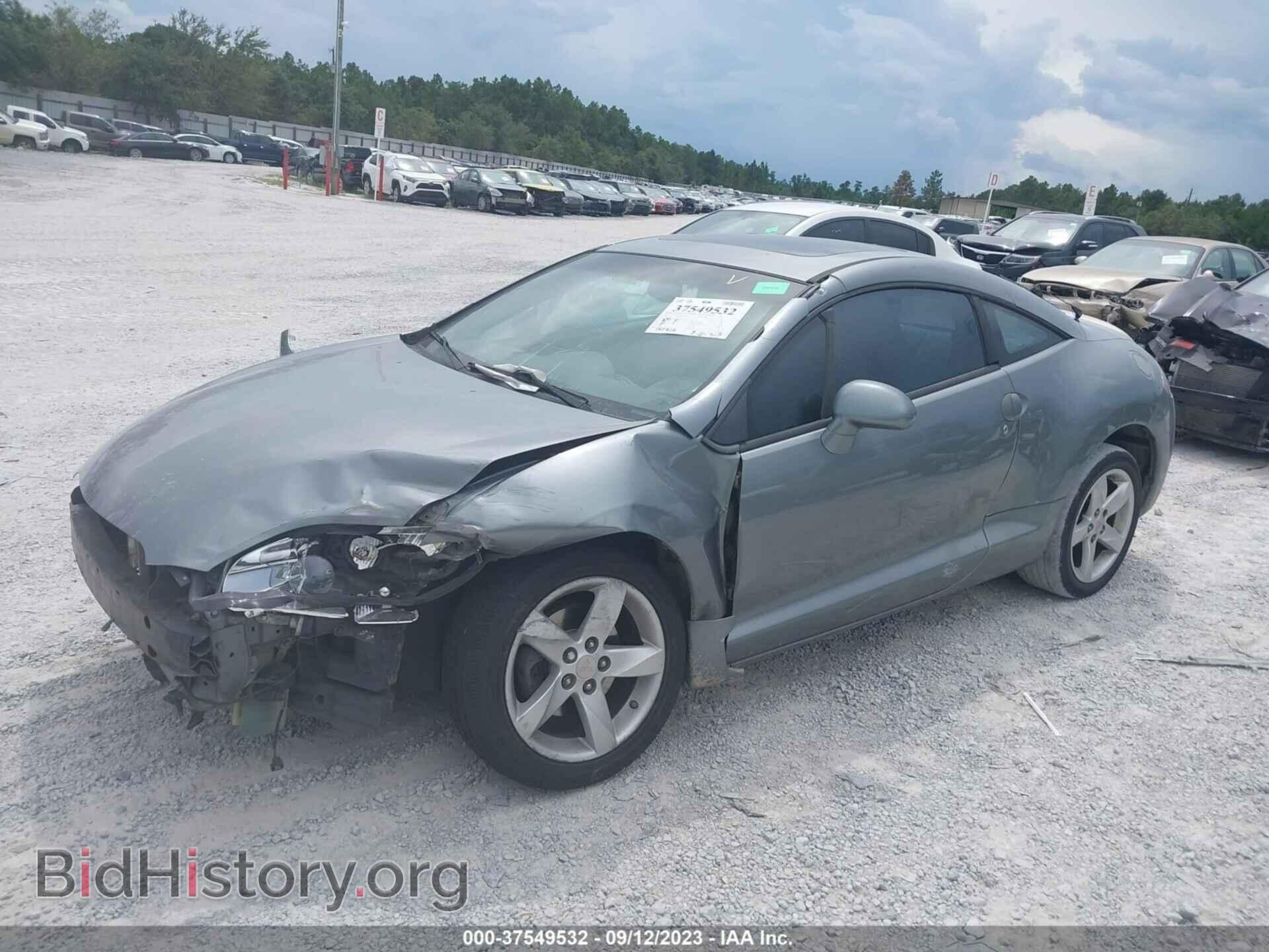 2008 MITSUBISHI ECLIPSE - VIN: 4A3AK24F58E007353 - Фото 2
