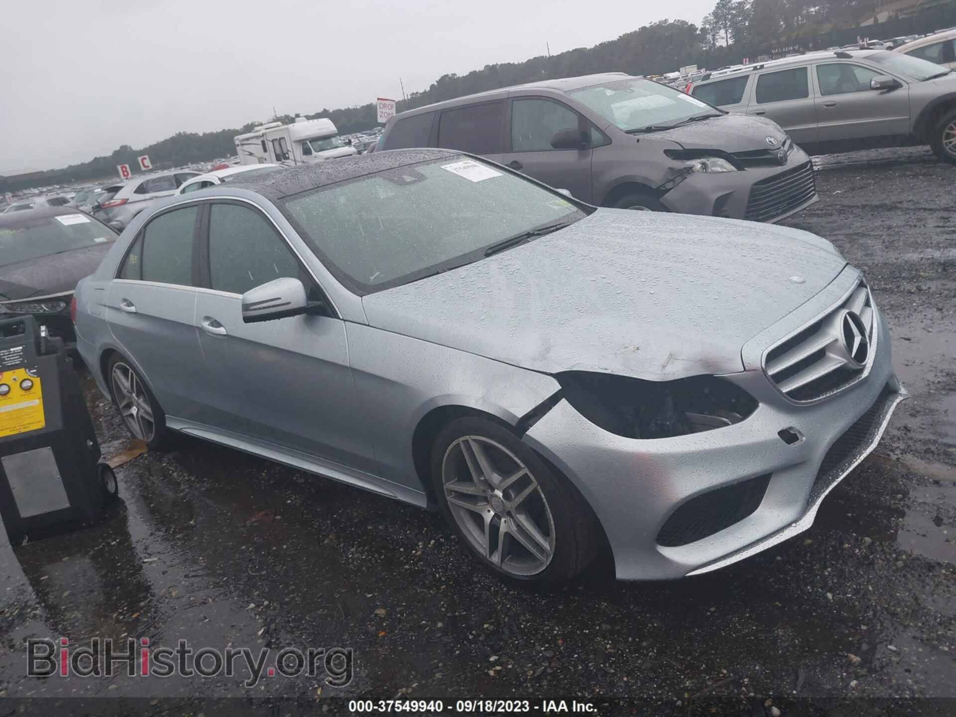 Photo WDDHF8JB4EA782360 - MERCEDES-BENZ E-CLASS 2014