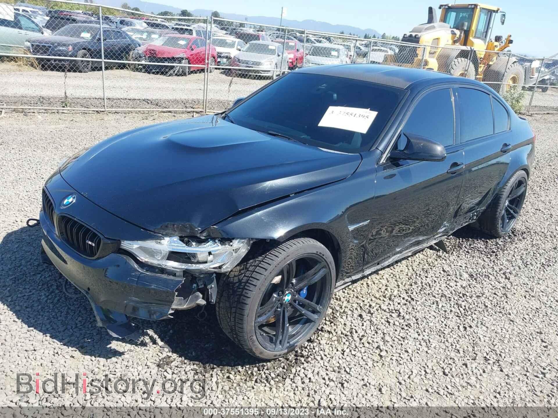 2016 BMW M3 - VIN: WBS8M9C53G5E68252 - Фото 2