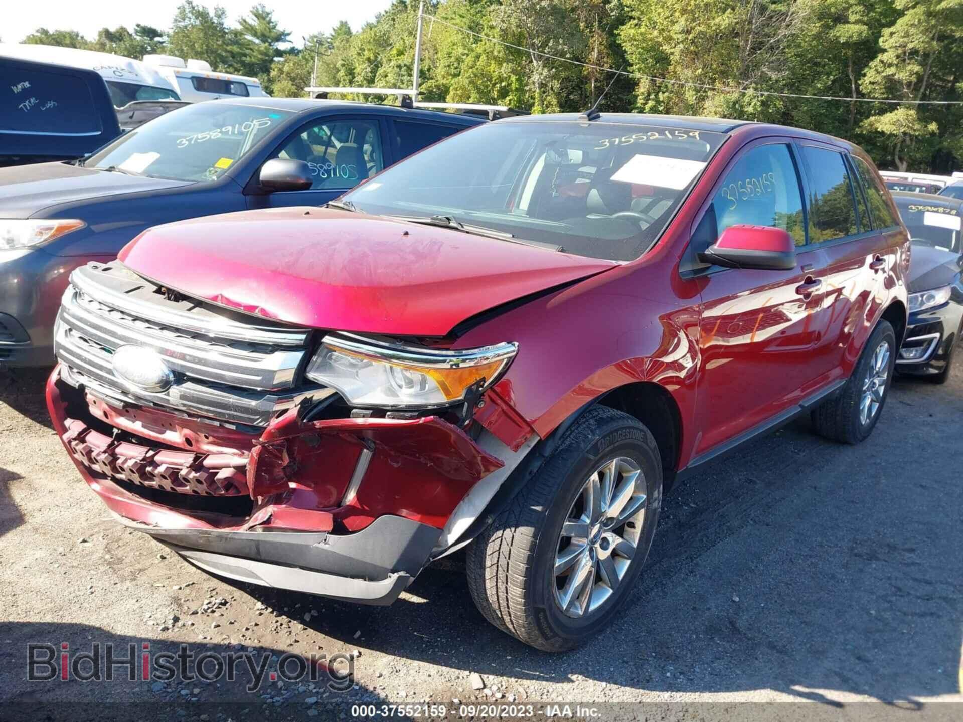 2014 FORD EDGE - VIN: 2FMDK4JC7EBA44011 - Фото 2