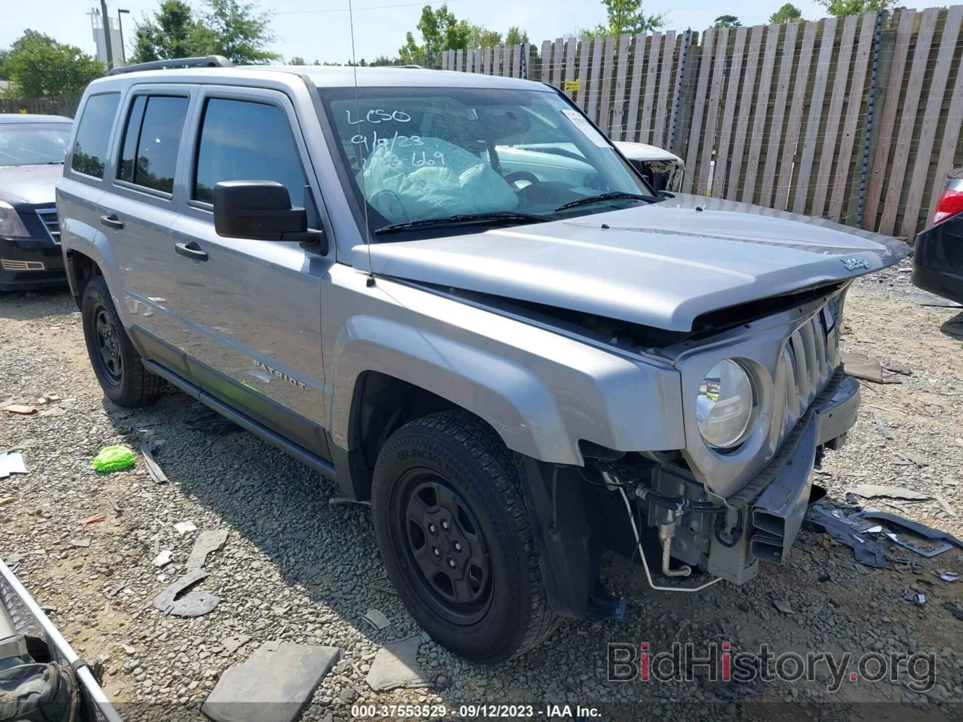 Фотография 1C4NJRBB8HD173257 - JEEP PATRIOT 2017