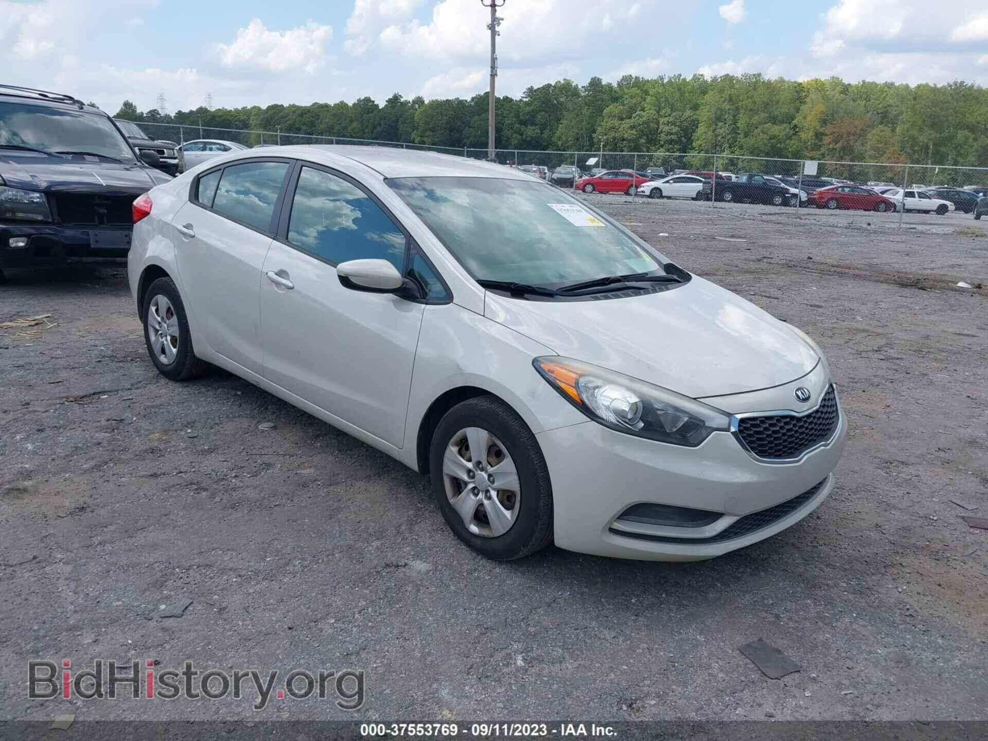 Фотография KNAFK4A67E5210116 - KIA FORTE 2014