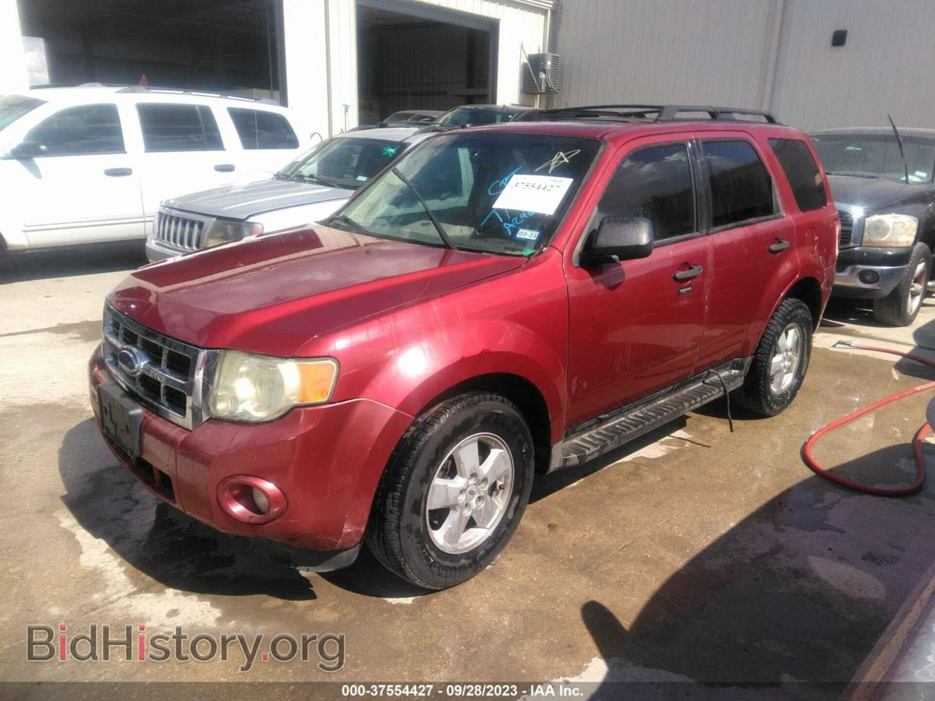 2009 FORD ESCAPE - VIN: 1FMCU03729KA29653 - Фото 2
