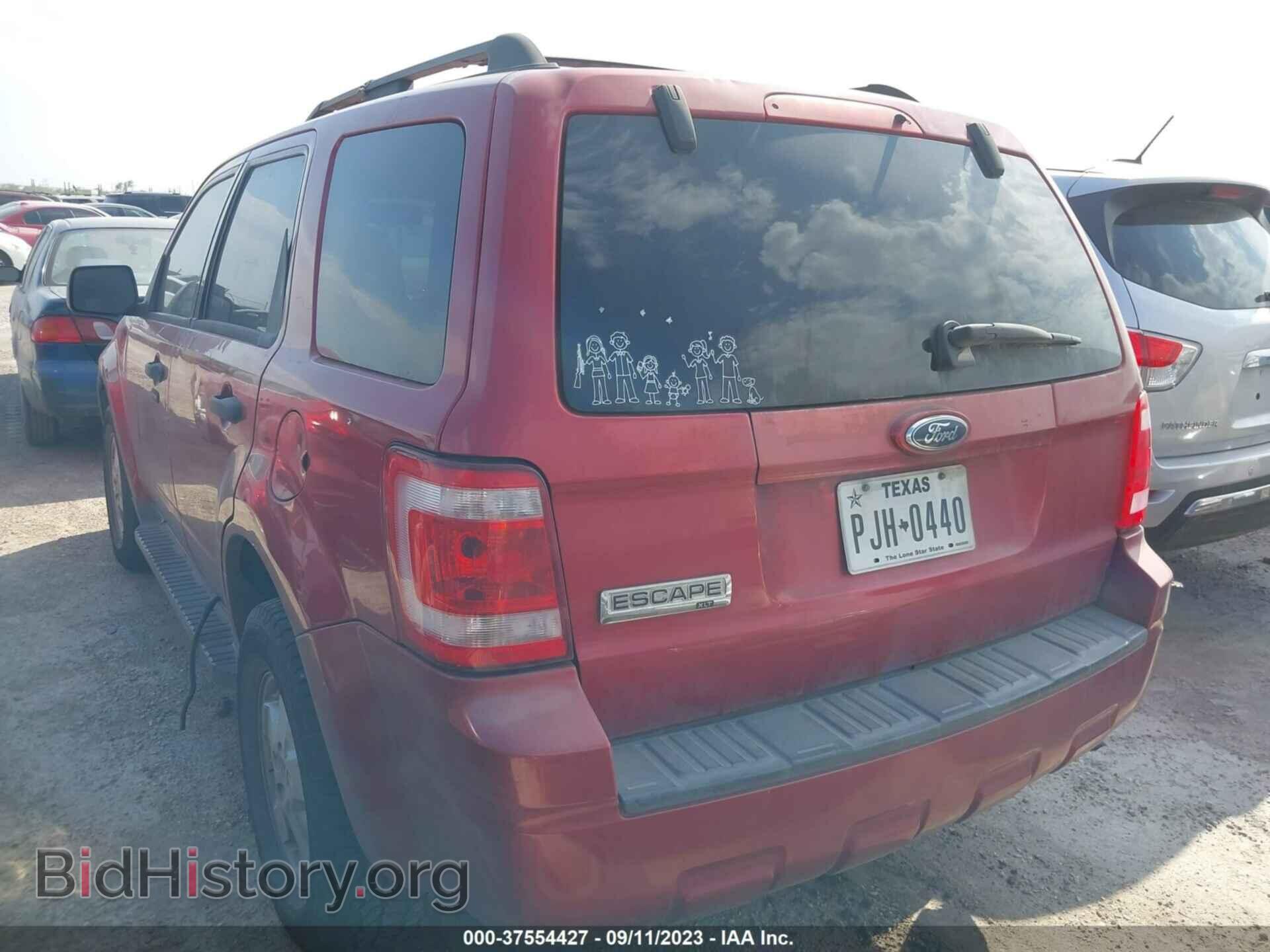2009 FORD ESCAPE - VIN: 1FMCU03729KA29653 - Фото 3