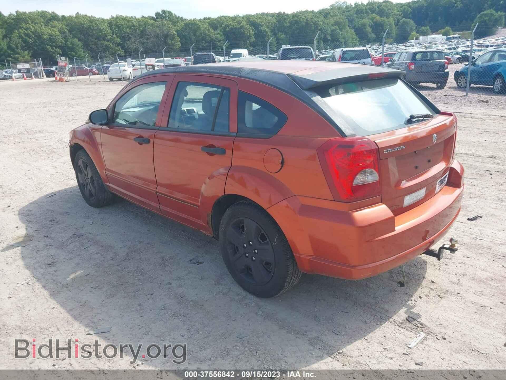 2007 DODGE CALIBER - VIN: 1B3HB48B17D163769 - Фото 3