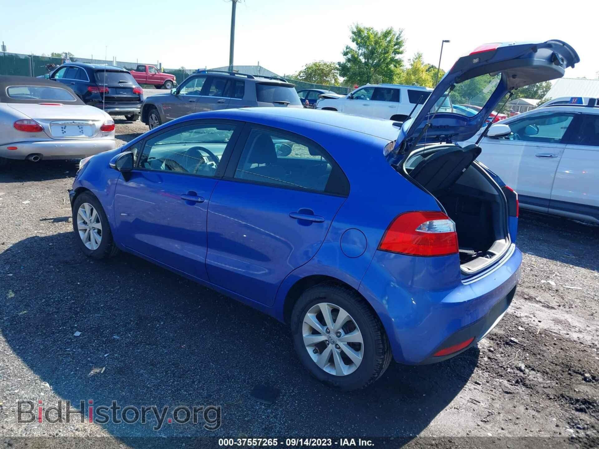 2013 KIA RIO - VIN: KNADN5A36D6176706 - Photo 3