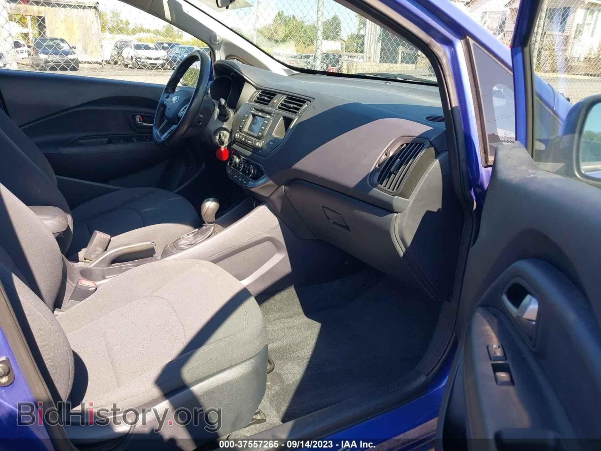2013 KIA RIO - VIN: KNADN5A36D6176706 - Photo 5