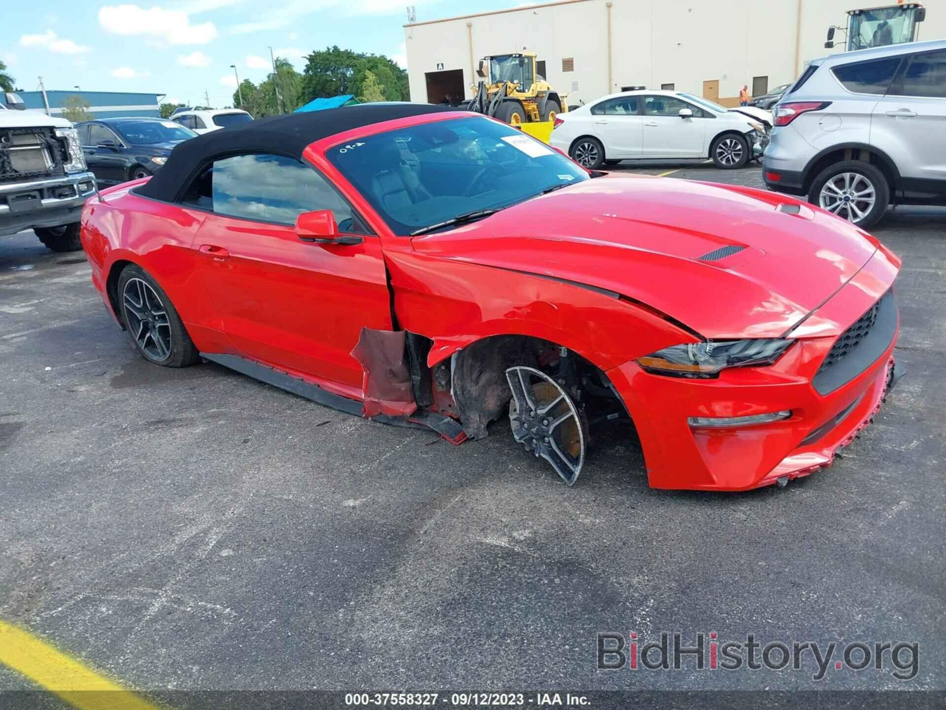 Photo 1FATP8UH4M5101127 - FORD MUSTANG 2021