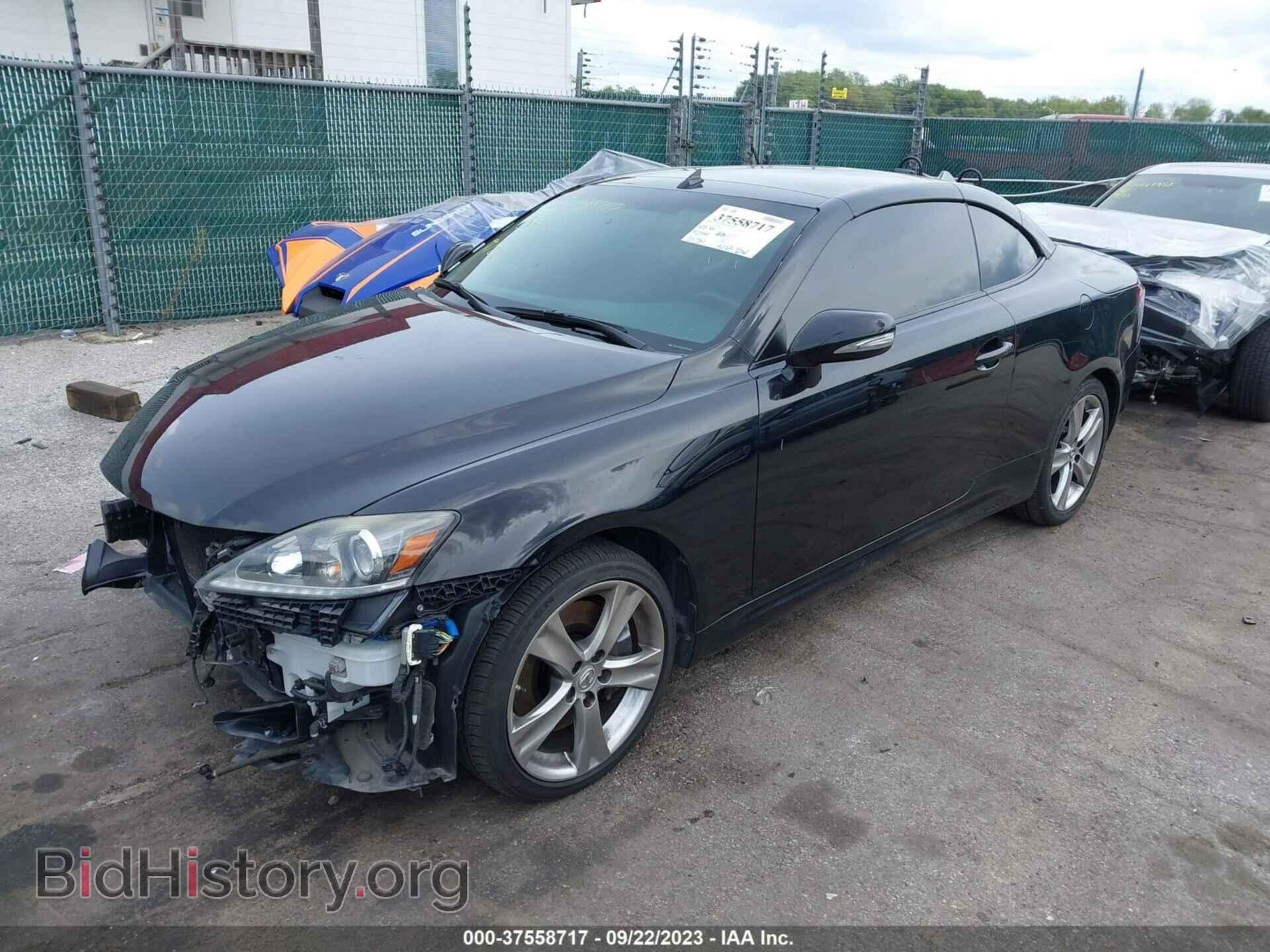 2012 LEXUS IS 350C - VIN: JTHFE2C2XC2507368 - Photo 2