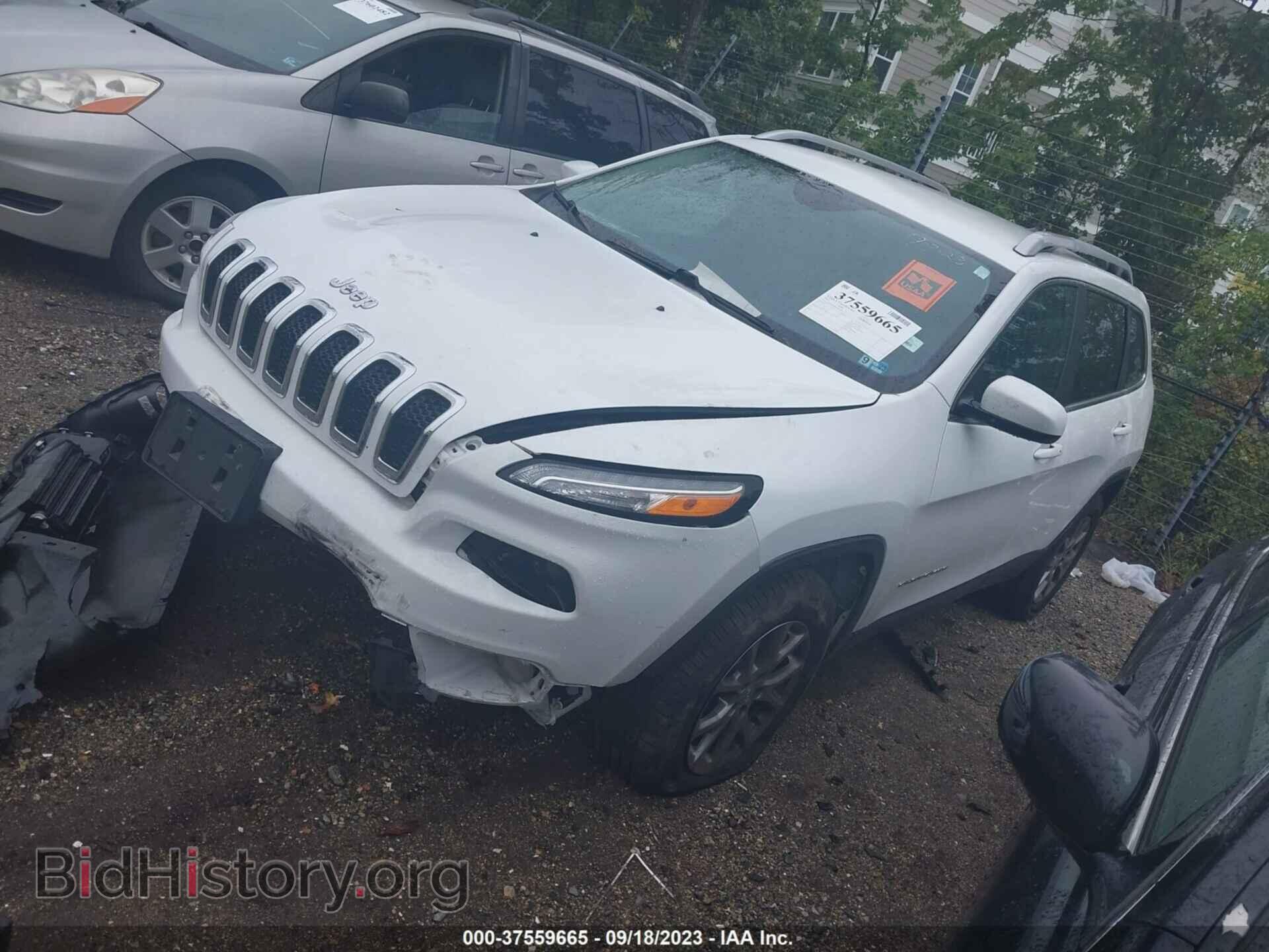 2018 JEEP CHEROKEE - VIN: 1C4PJMLB0JD607655 - Фото 2