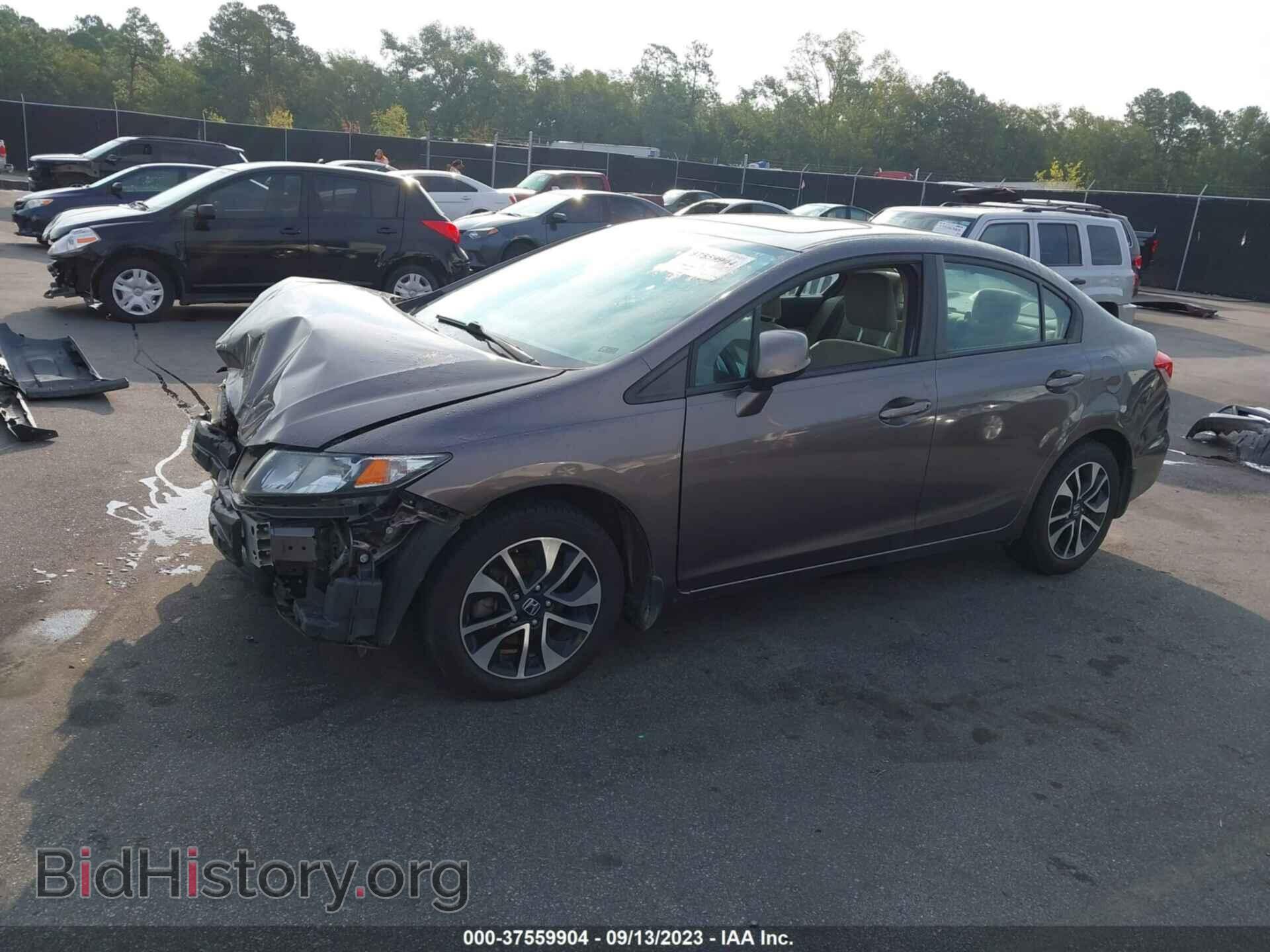 2013 HONDA CIVIC SDN - VIN: 19XFB2F82DE071663 - Фото 2
