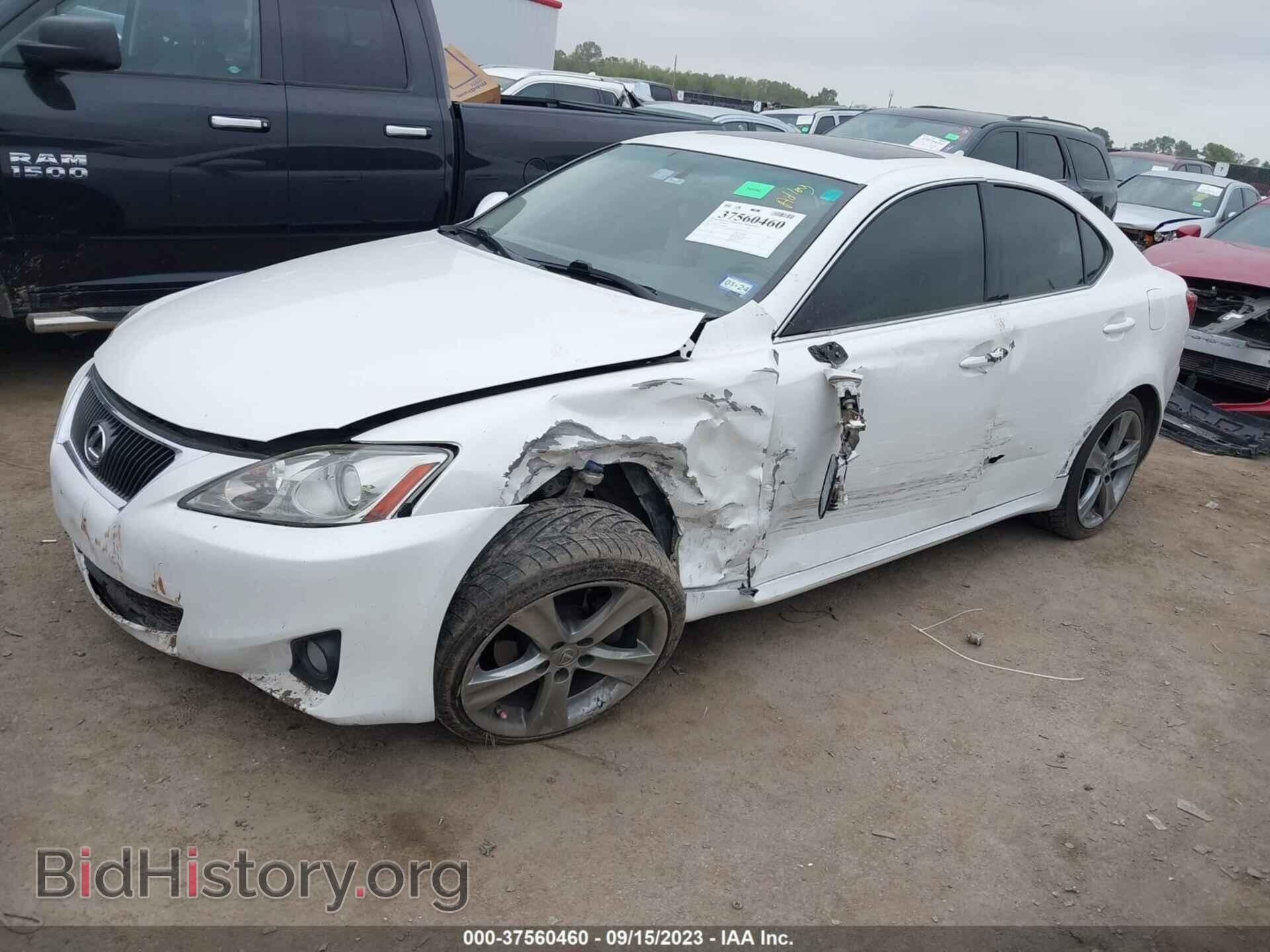 2012 LEXUS IS 250 - VIN: JTHBF5C21C5158659 - Фото 2