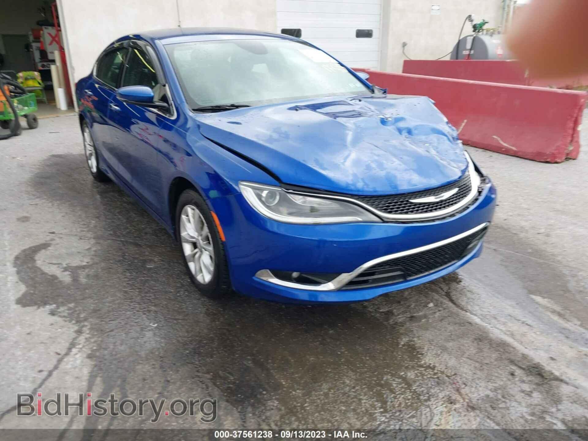 Фотография 1C3CCCCB0GN172355 - CHRYSLER 200 2016