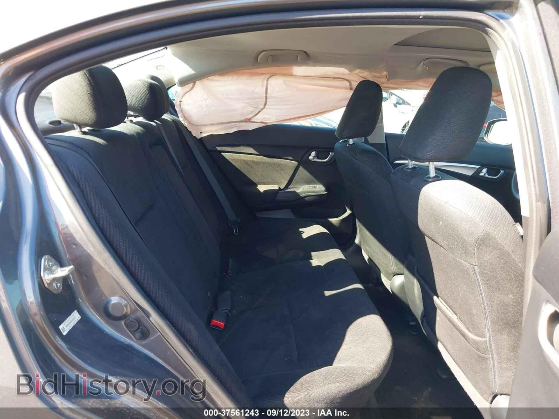2013 HONDA CIVIC - VIN: 19XFB2F84DE052631 - Photo 8