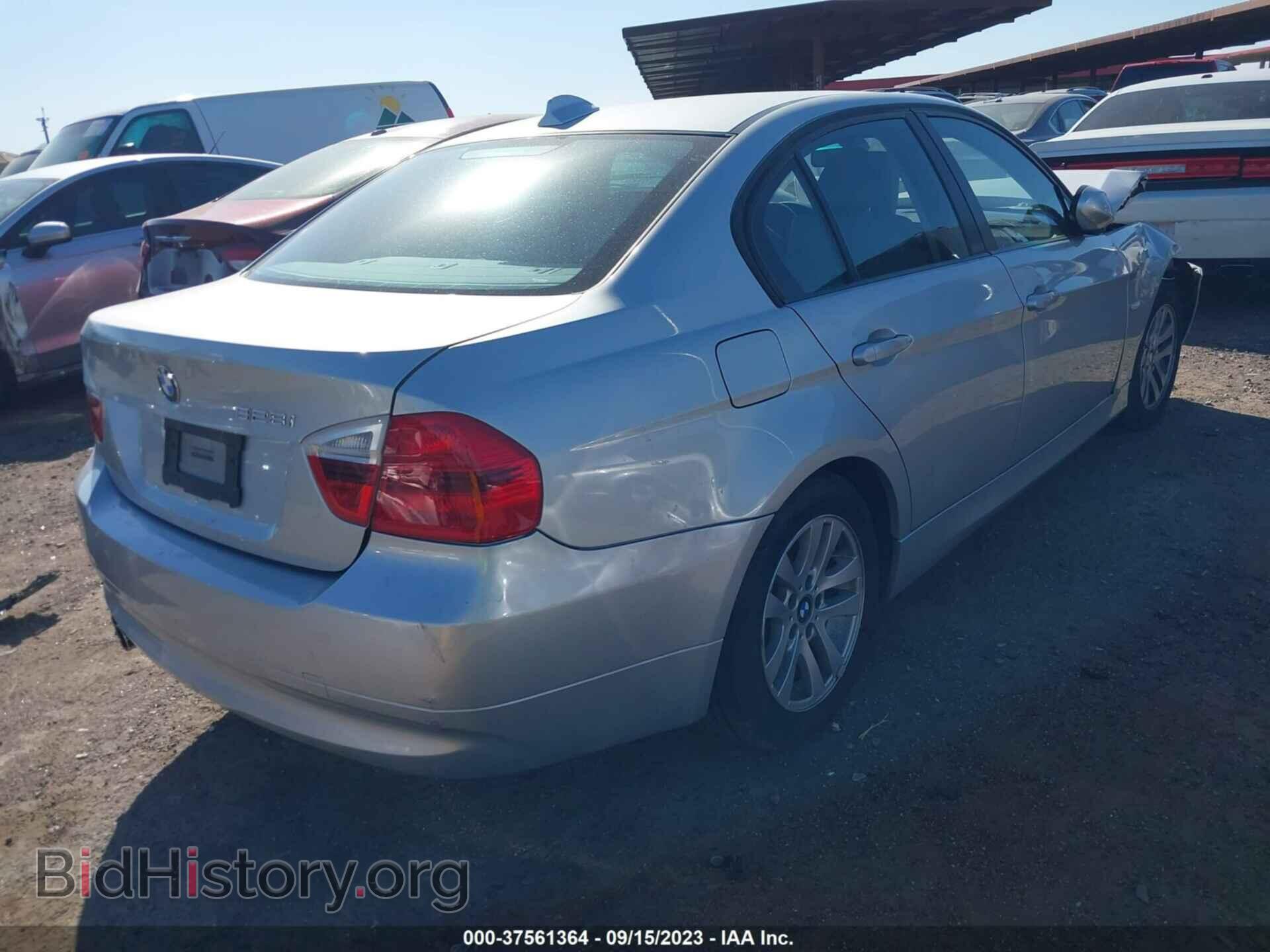 2007 BMW 3 SERIES - VIN: WBAVA33517PG39579 - Фото 4