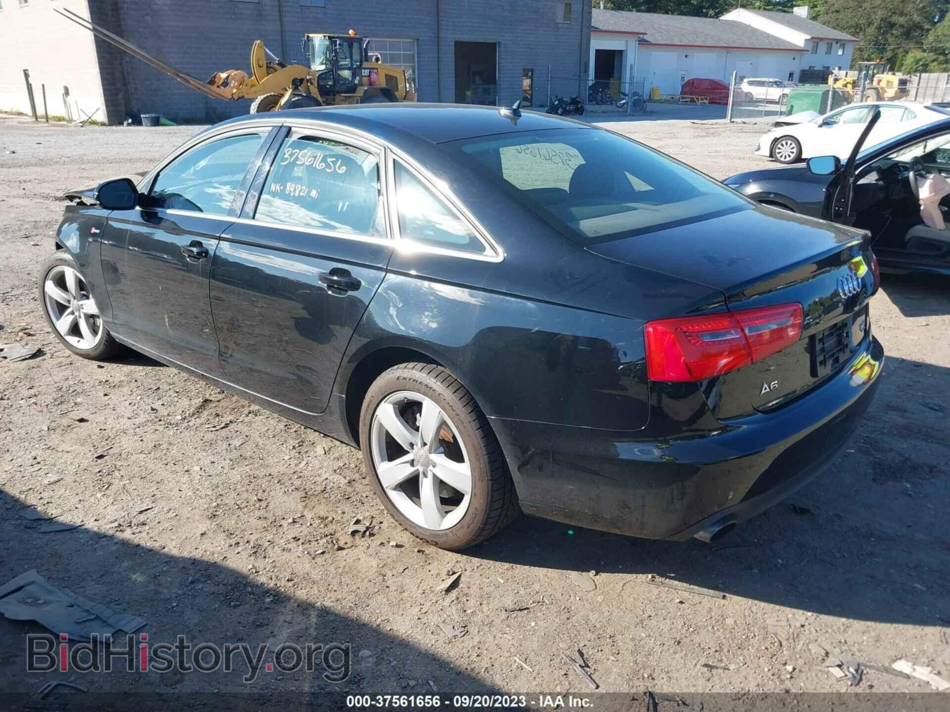 2012 AUDI A6 - VIN: WAUGGAFC3CN177731 - Фото 3