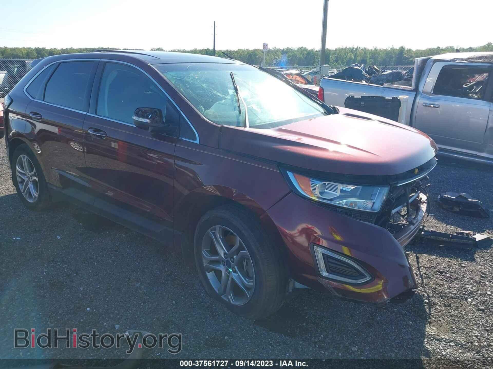 Photo 2FMTK4K83FBB84726 - FORD EDGE 2015