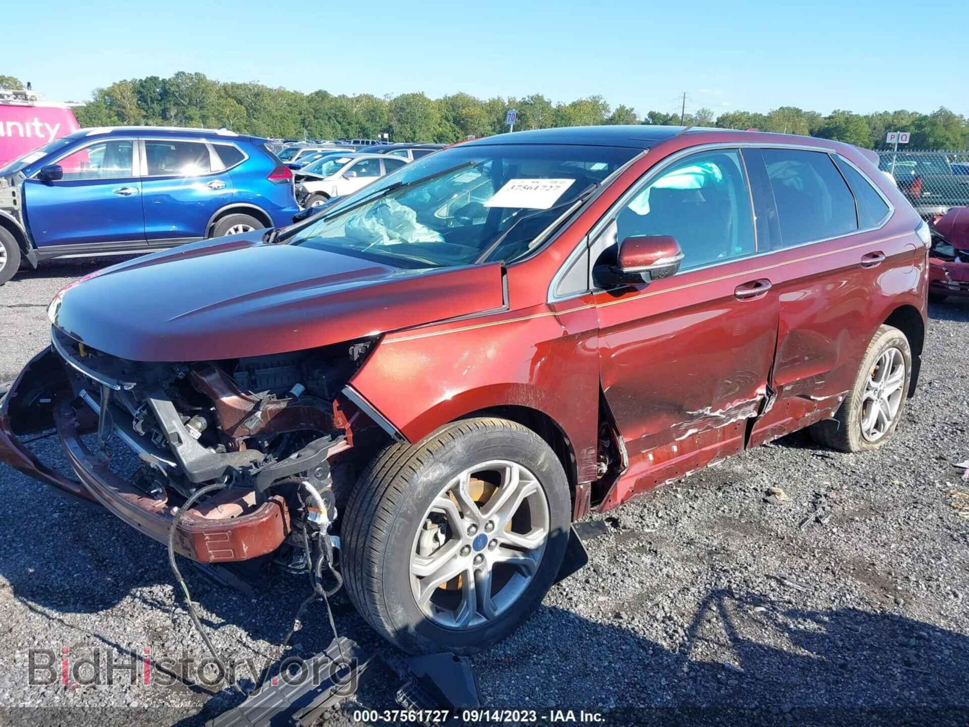 2015 FORD EDGE - VIN: 2FMTK4K83FBB84726 - Photo 2