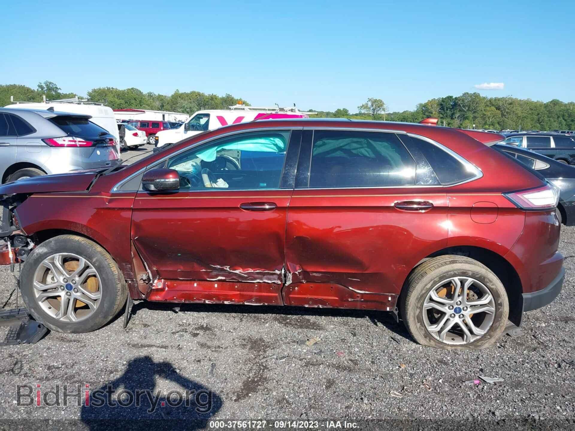 2015 FORD EDGE - VIN: 2FMTK4K83FBB84726 - Photo 13