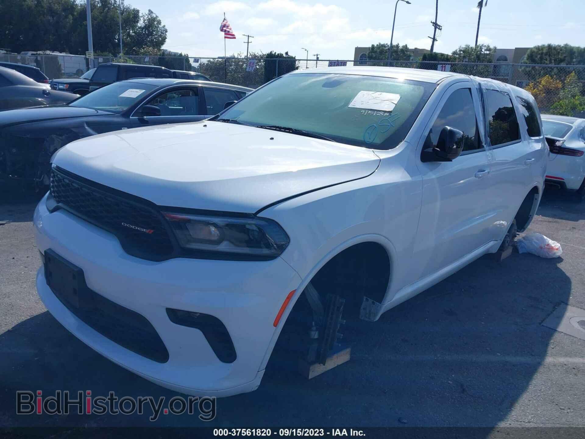 2021 DODGE DURANGO - VIN: 1C4RDJDG9MC697035 - Фото 2