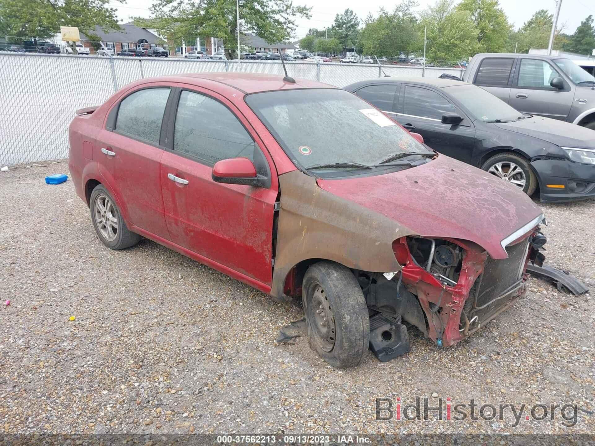 Photo KL1TG56E09B326527 - CHEVROLET AVEO 2009