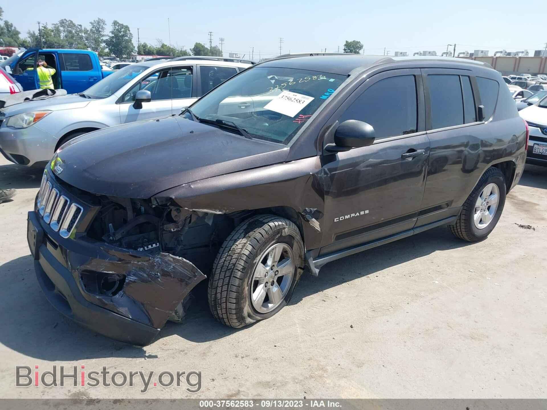 2014 JEEP COMPASS - VIN: 1C4NJCBA0ED594325 - Фото 2