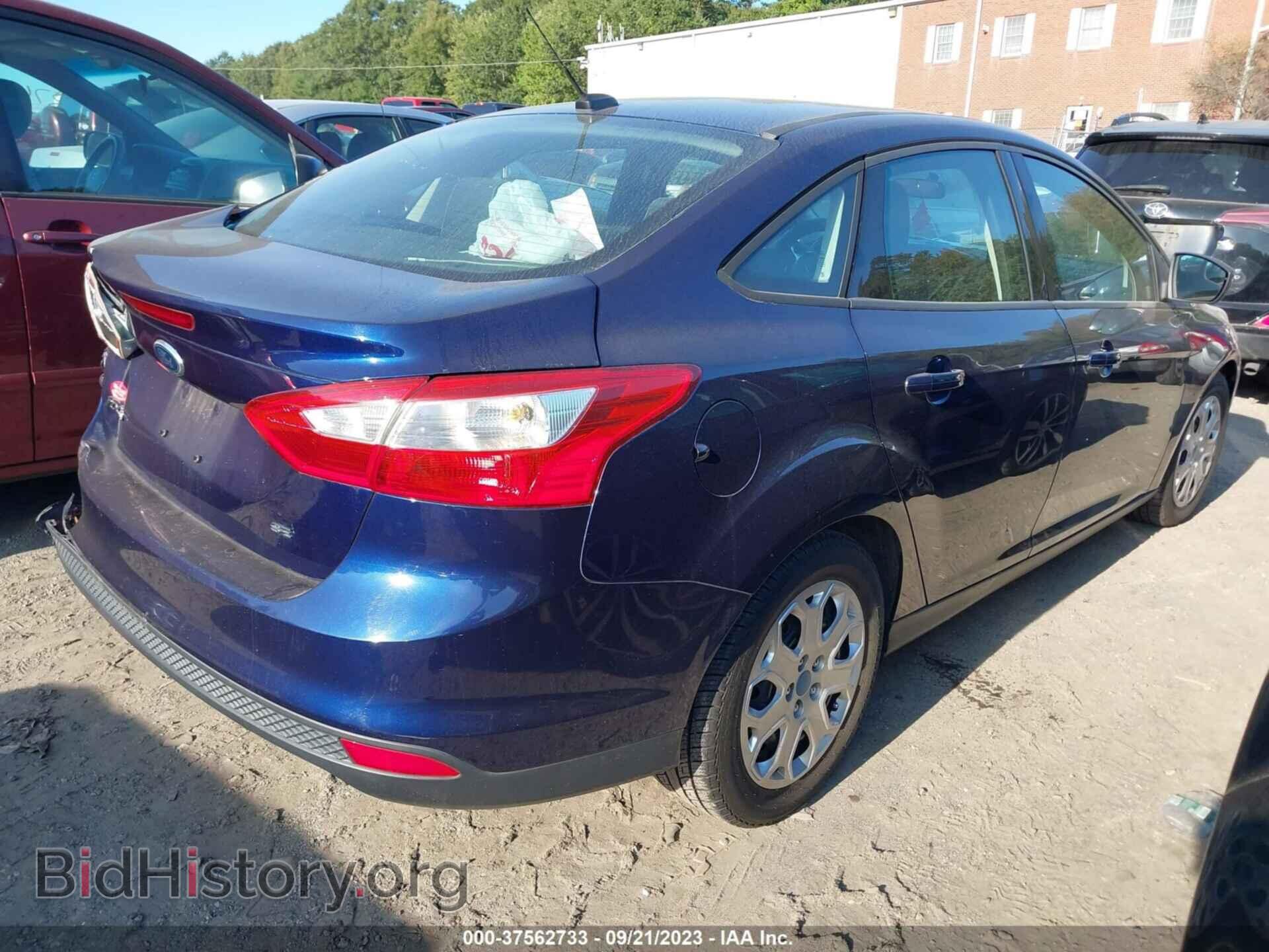 2012 FORD FOCUS - VIN: 1FAHP3F26CL103909 - Фото 4