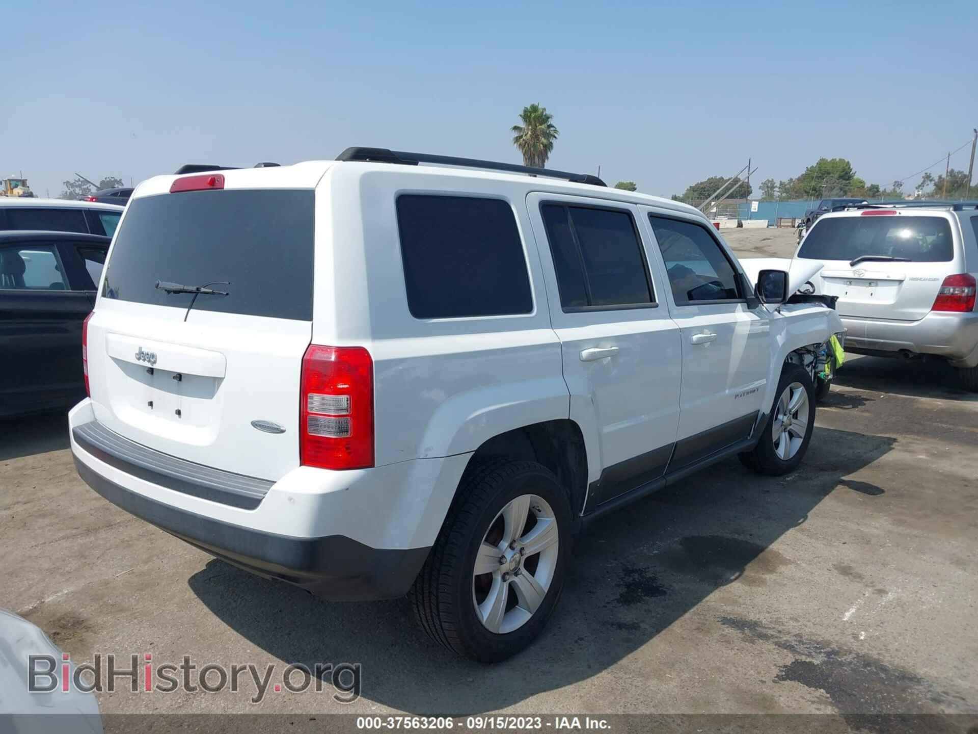 2012 JEEP PATRIOT - VIN: 1C4NJPFB0CD539221 - Фото 4