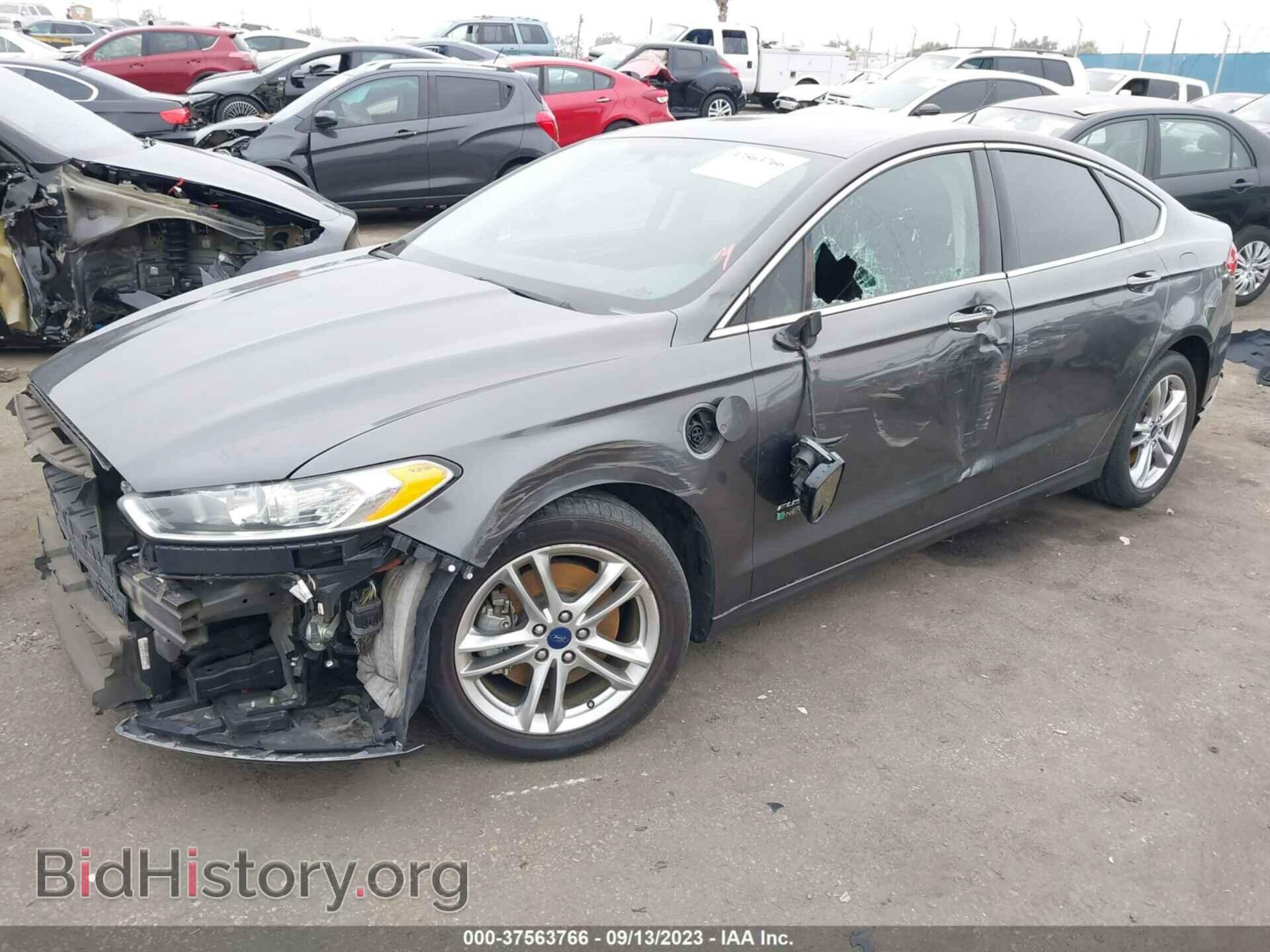 2016 FORD FUSION ENERGI - VIN: 3FA6P0SU5GR304530 - Фото 2