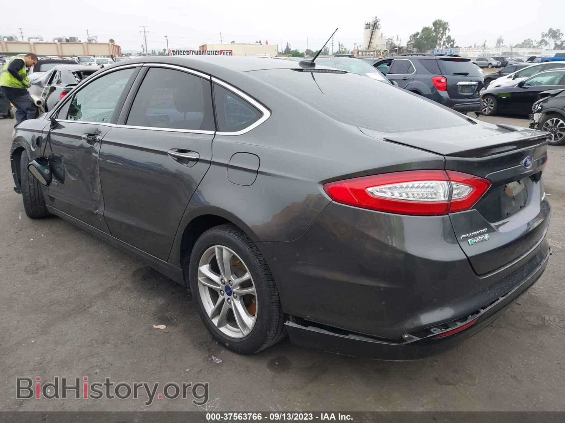 2016 FORD FUSION ENERGI - VIN: 3FA6P0SU5GR304530 - Фото 3
