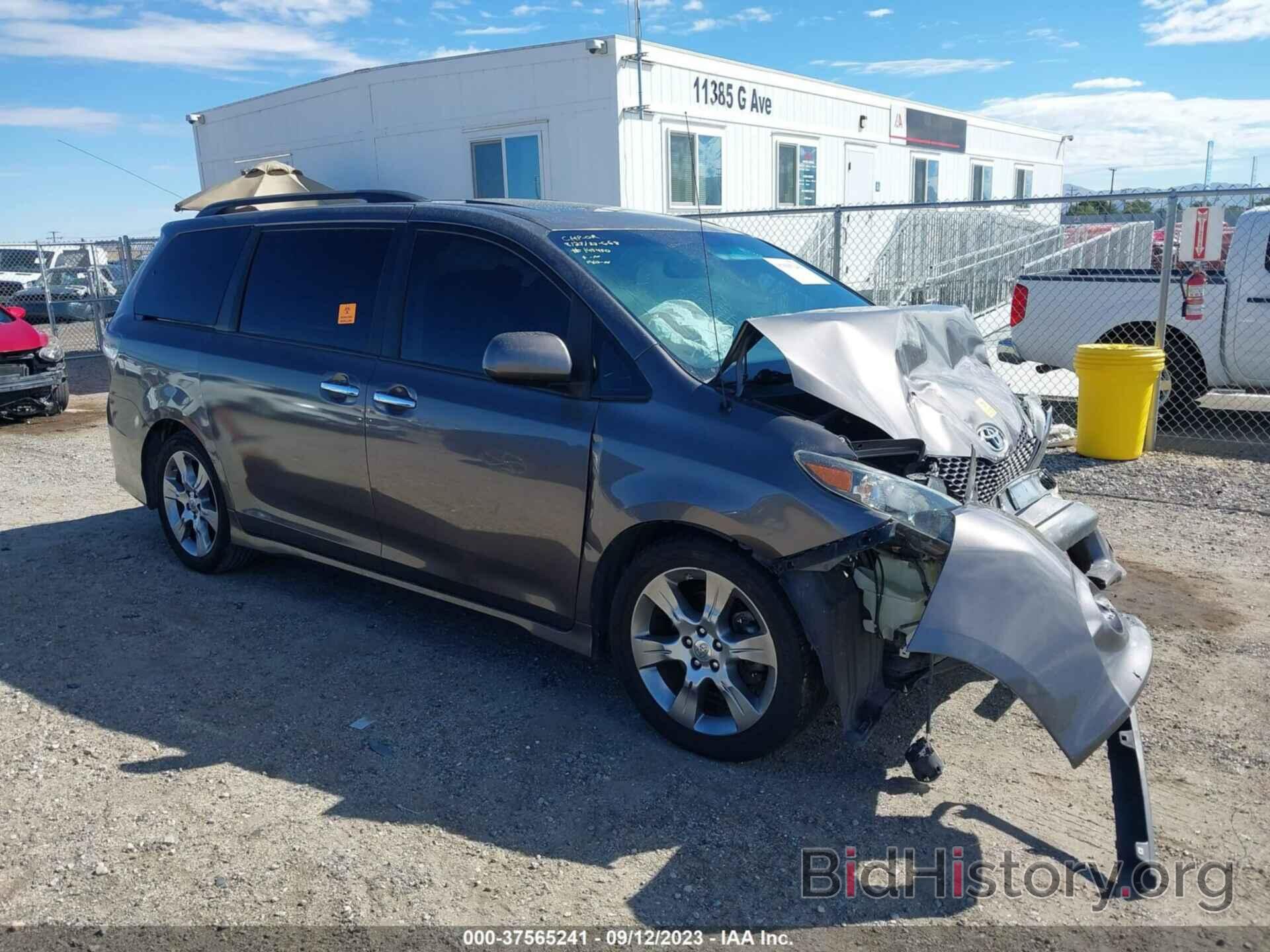 Фотография 5TDXK3DC7DS359962 - TOYOTA SIENNA 2013