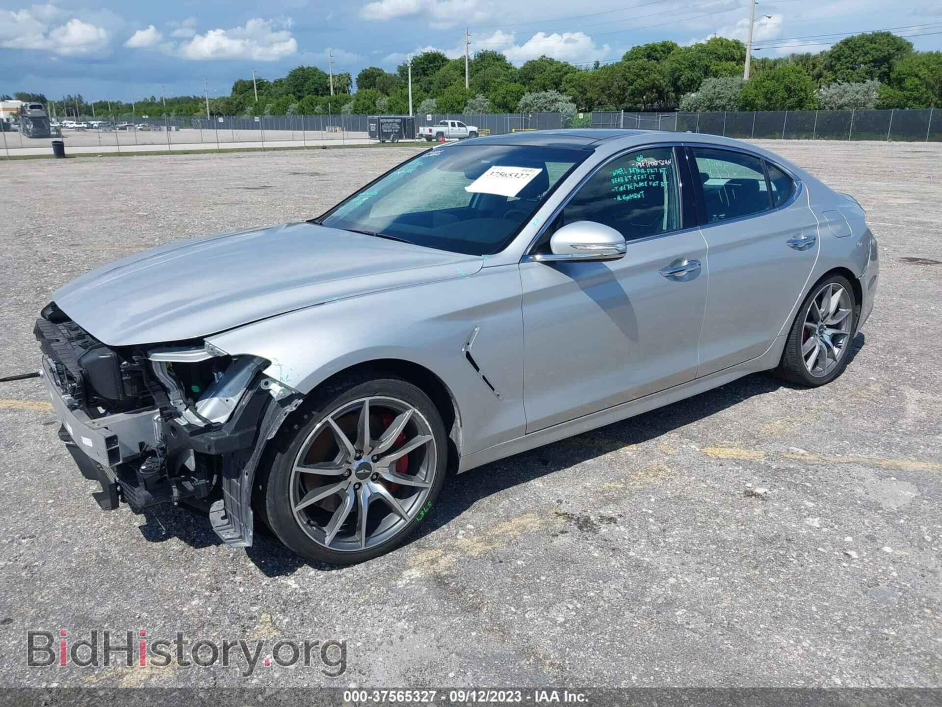 2019 GENESIS G70 - VIN: KMTG74LE2KU026329 - Фото 2
