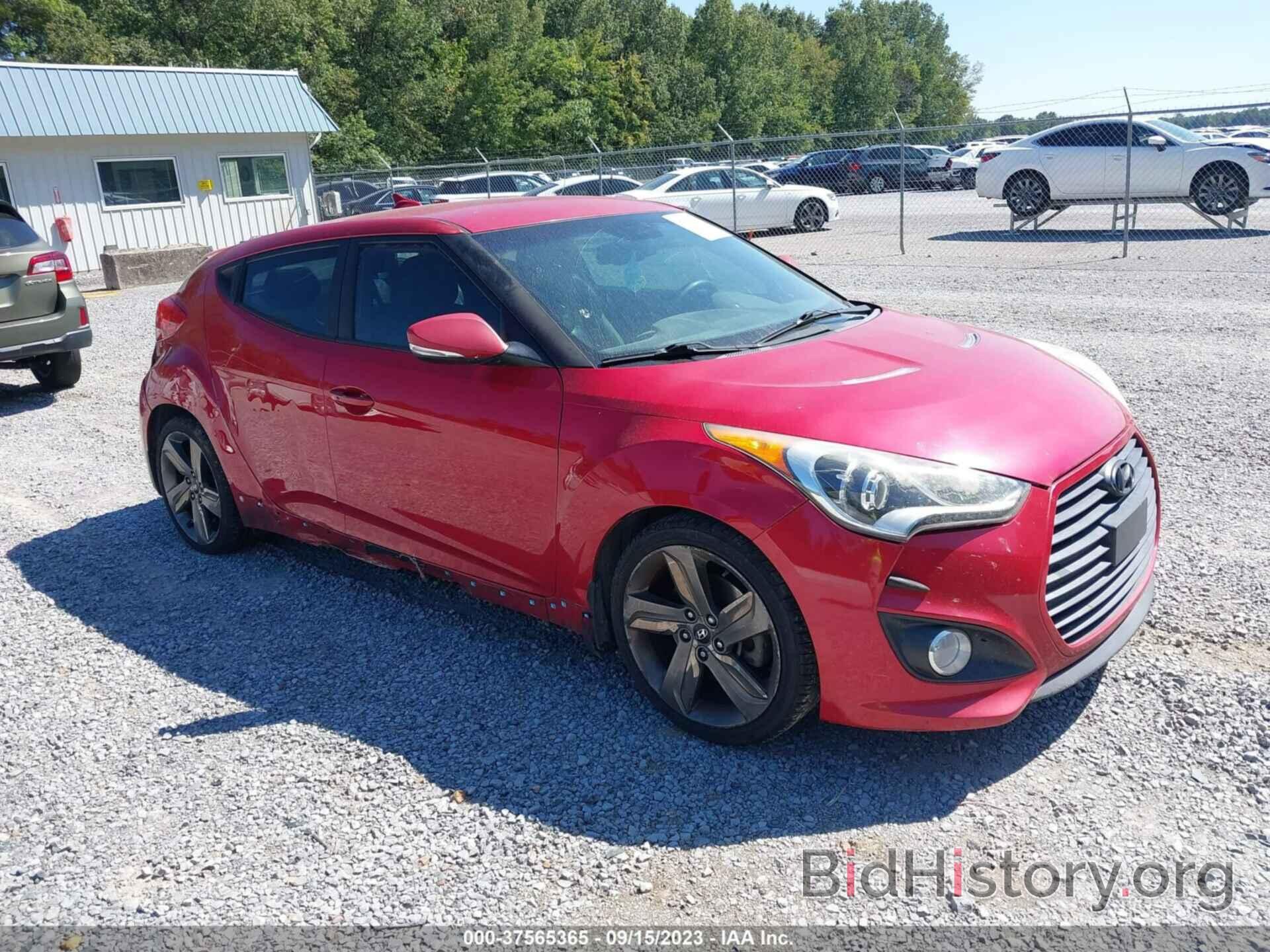 Фотография KMHTC6AE8EU192765 - HYUNDAI VELOSTER 2014