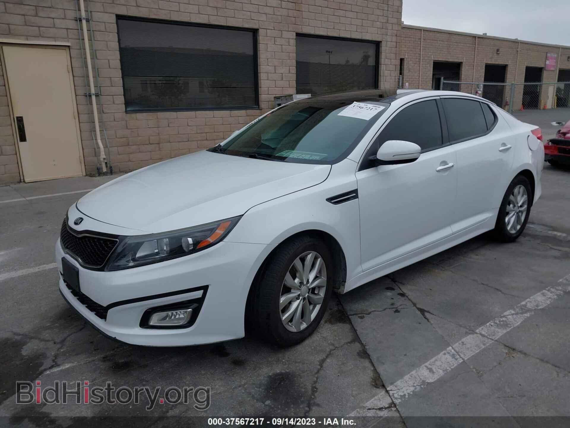 2015 KIA OPTIMA - VIN: 5XXGN4A75FG432142 - Фото 2