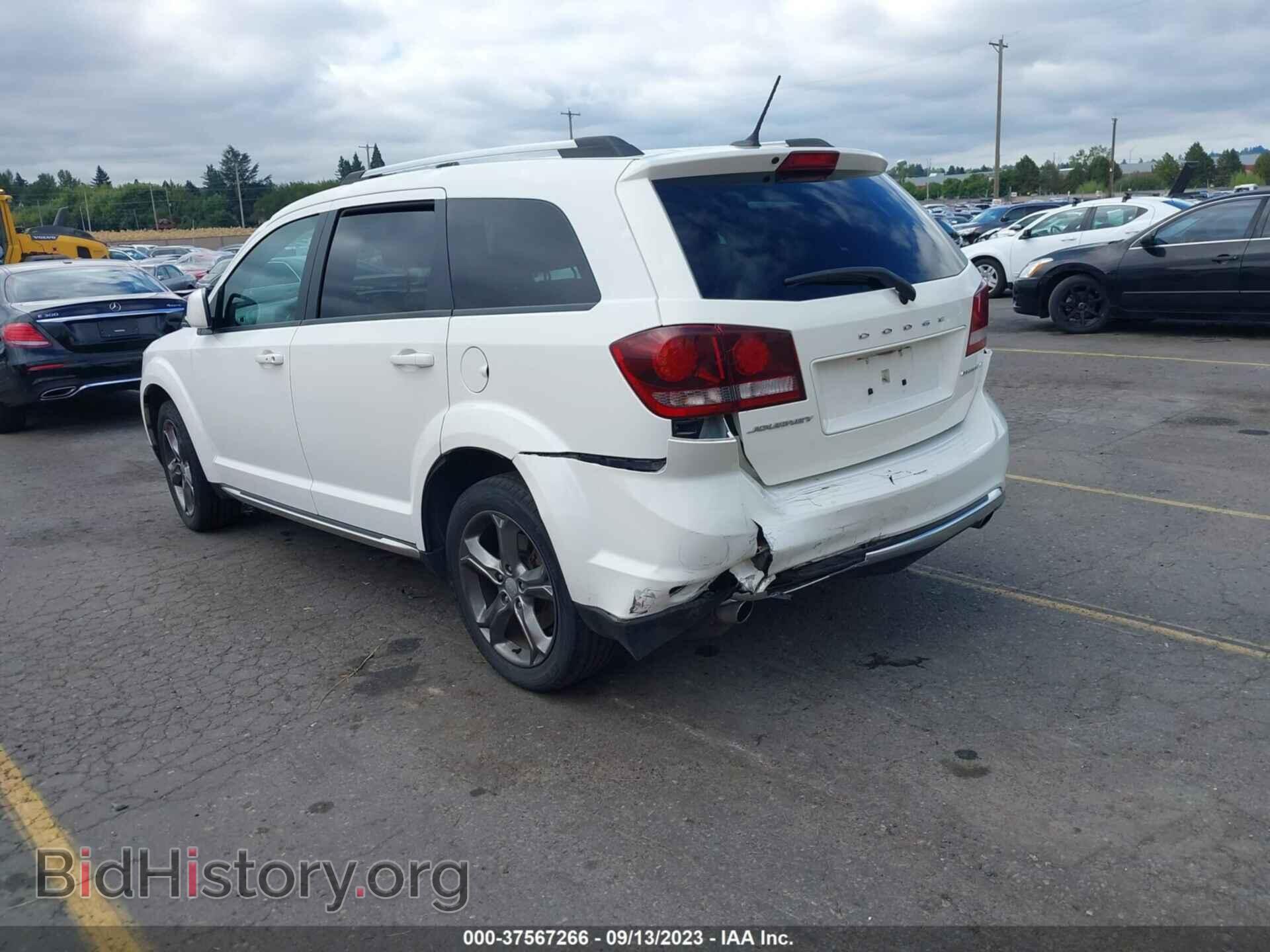2015 DODGE JOURNEY - VIN: 3C4PDCGGXFT682792 - Фото 3