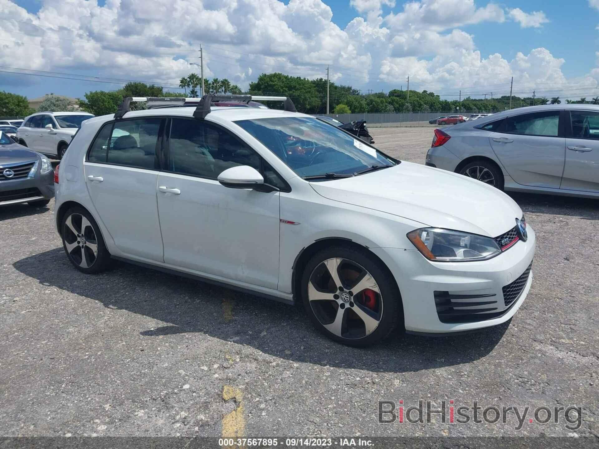 Photo 3VW5T7AU9HM016761 - VOLKSWAGEN GOLF GTI 2017