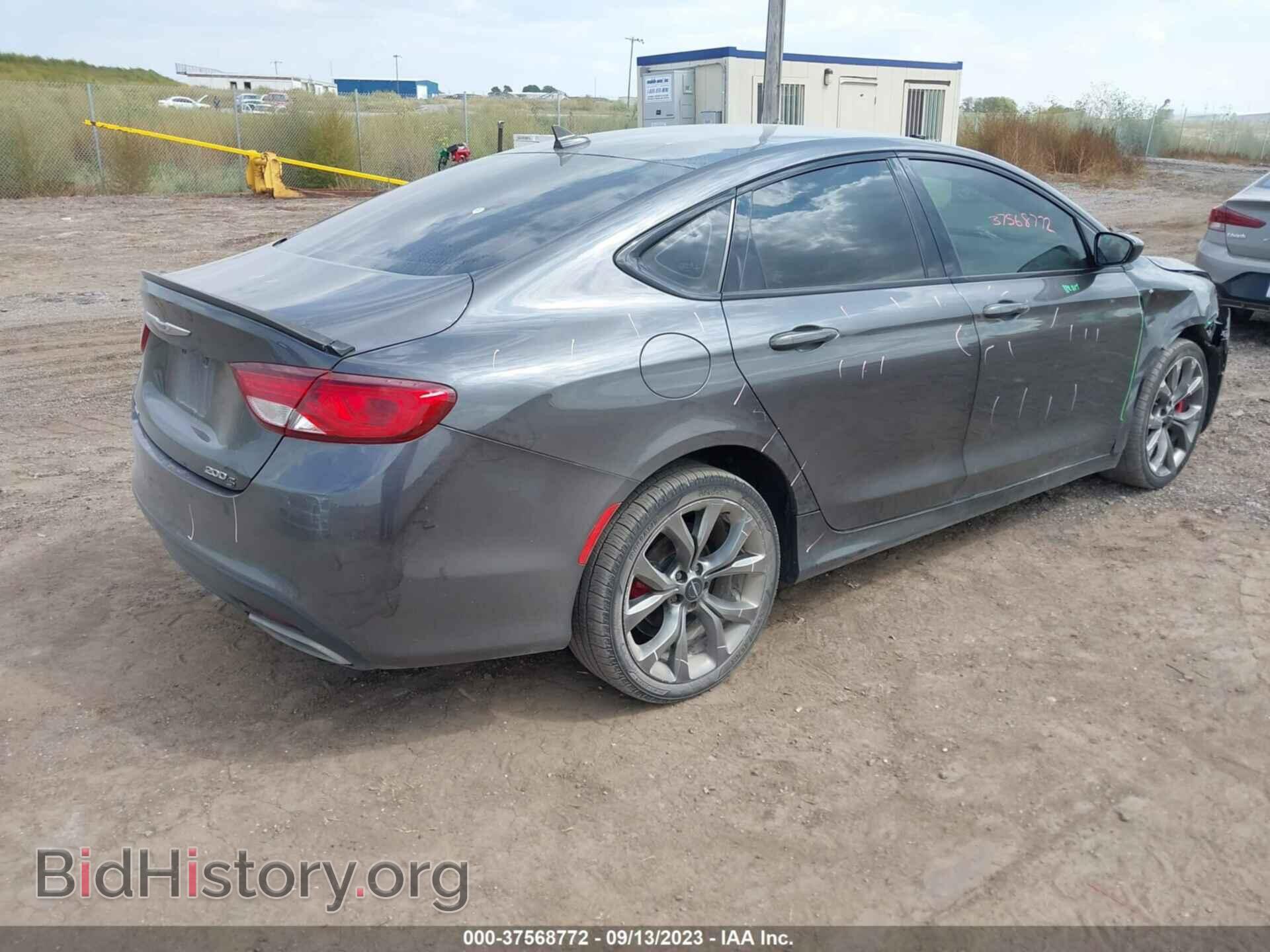 2015 CHRYSLER 200 - VIN: 1C3CCCDG8FN627879 - Фото 4